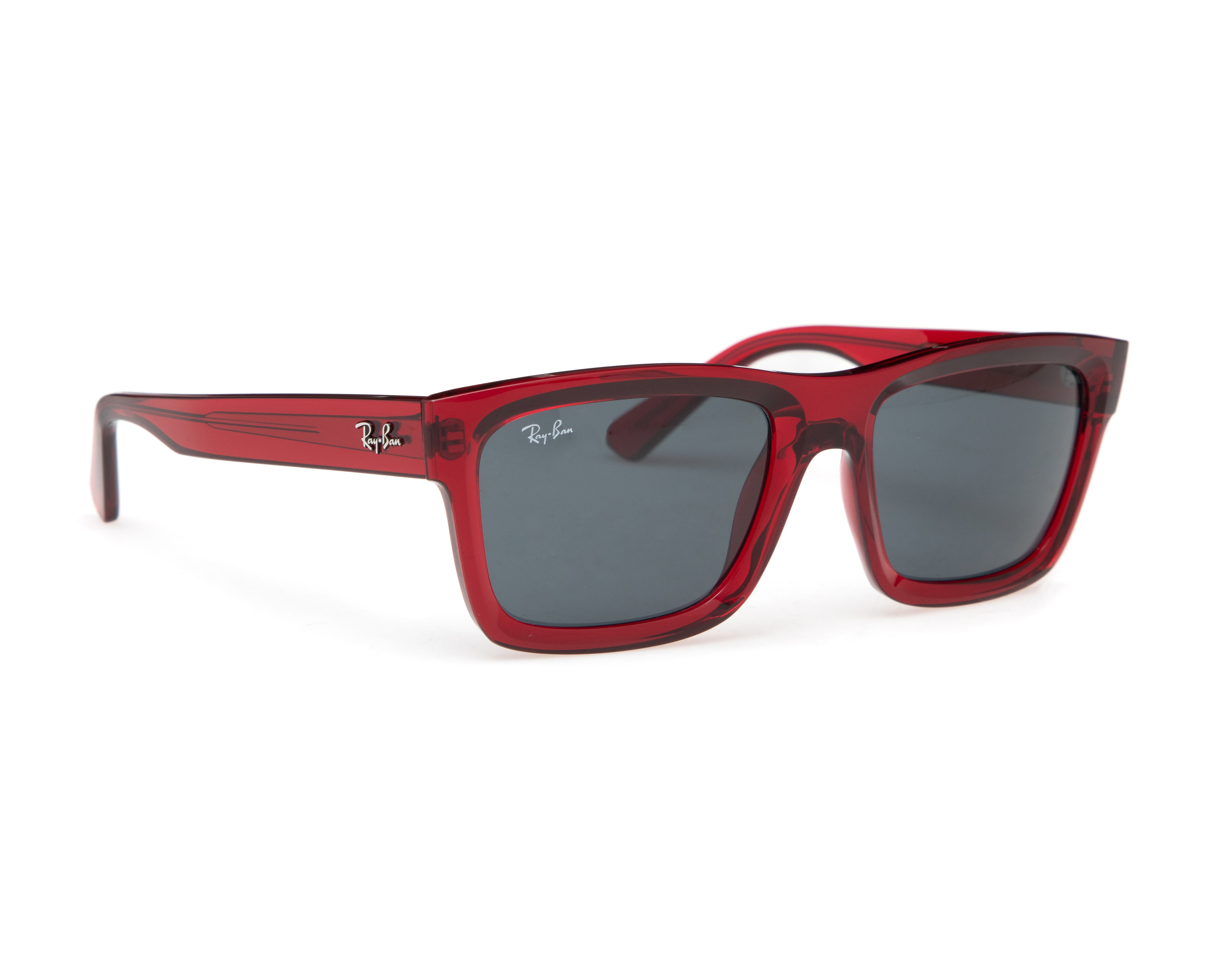 Foto 1 | Foto 1 | Lentes de Sol Ray-Ban Cuadrados Warren Bio-Based Rojo