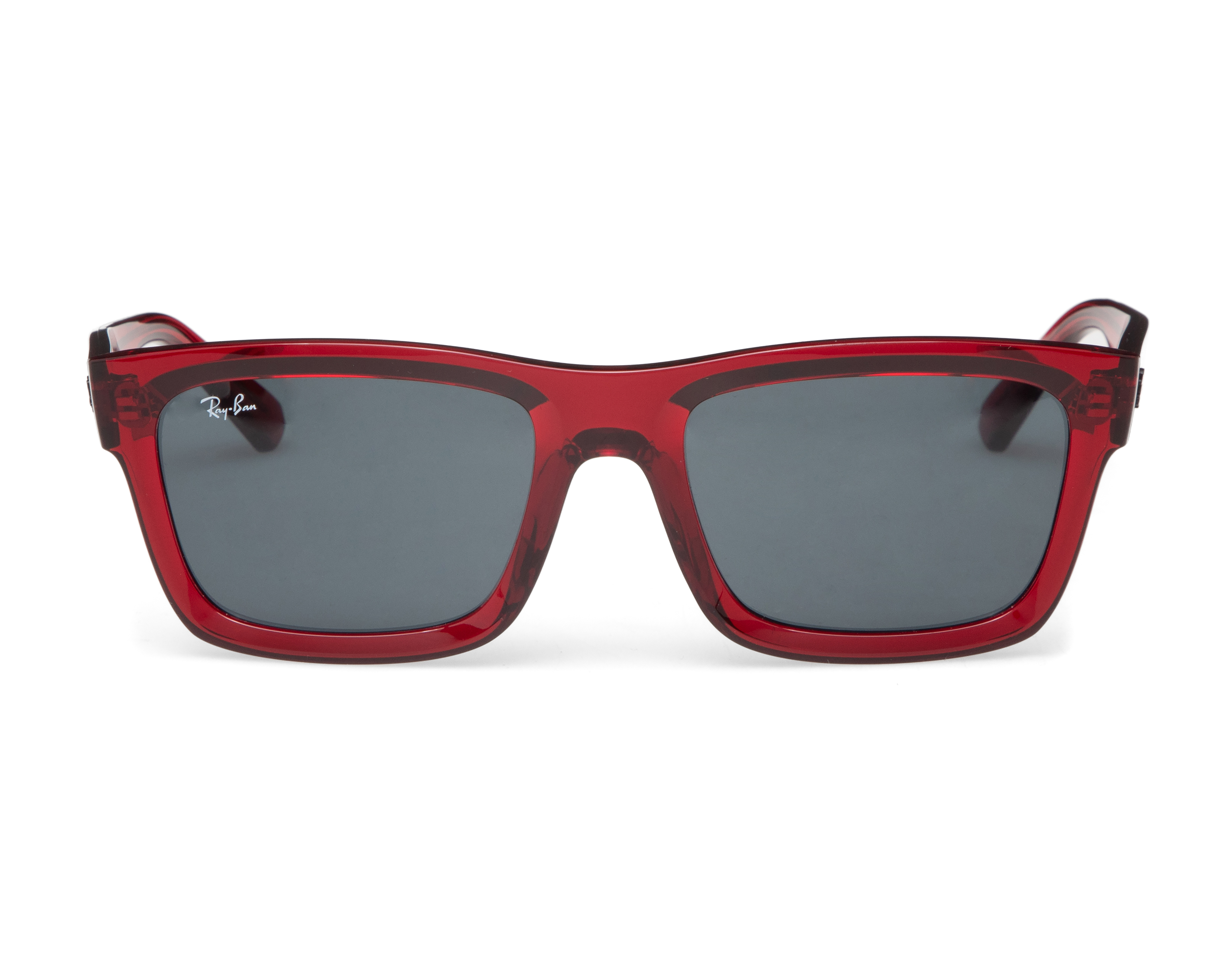 Foto 3 pulgar | Foto 2 | Lentes de Sol Ray-Ban Cuadrados Warren Bio-Based Rojo