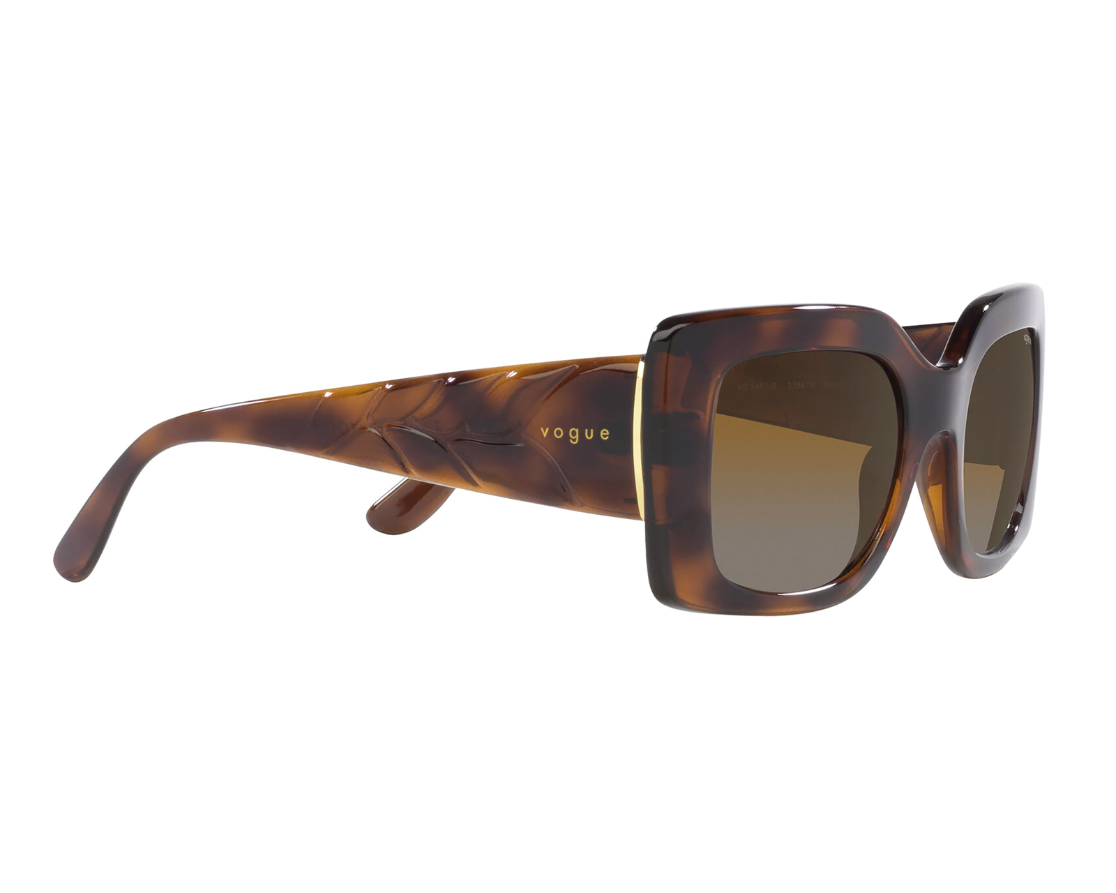 Foto 5 pulgar | Foto 4 | Lentes de Sol para Mujer Vogue Rectangulares 0VO5481S 2386T5 Carey