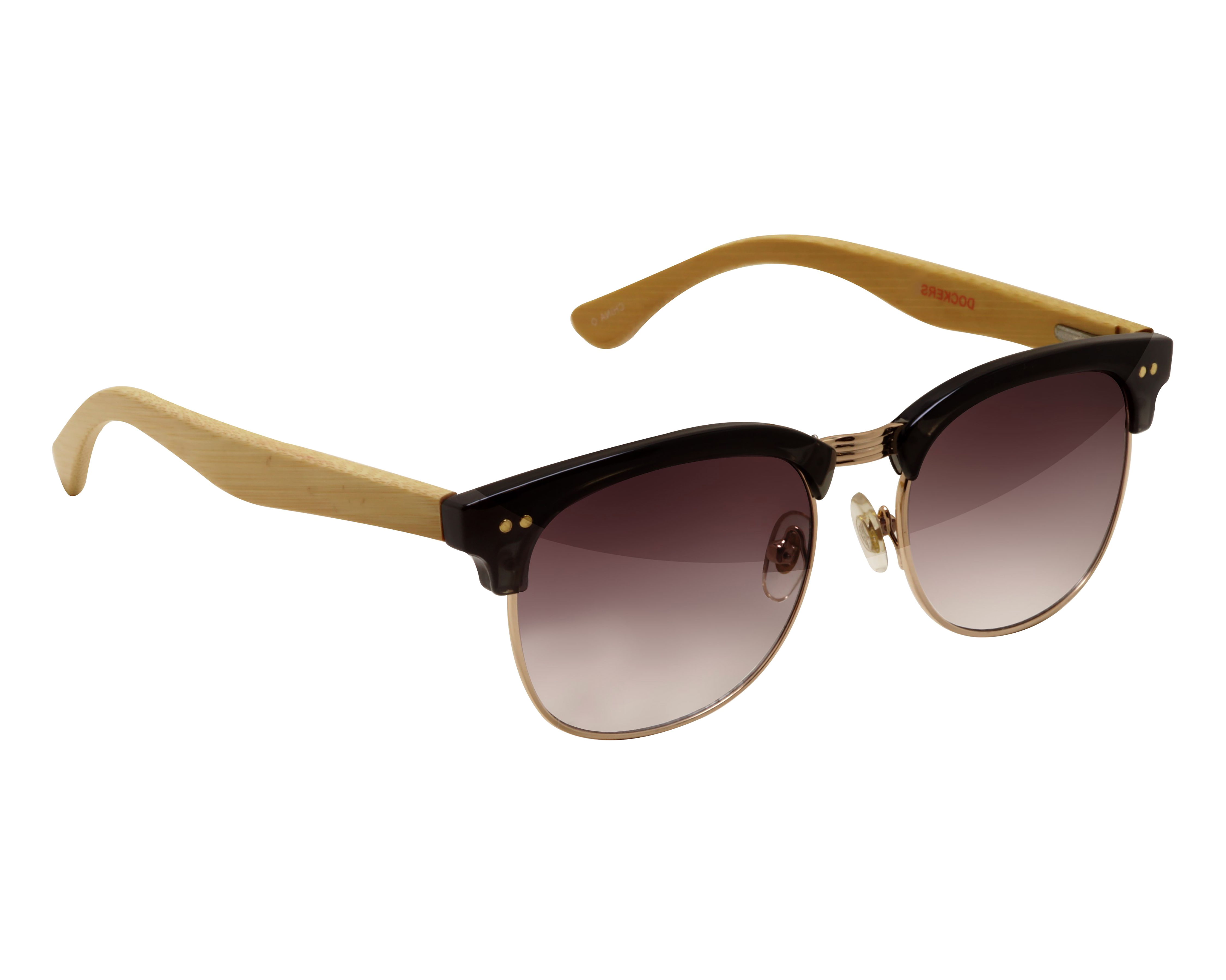 Lentes de Sol Dockers Core Redondos 38898LDM001 Negro