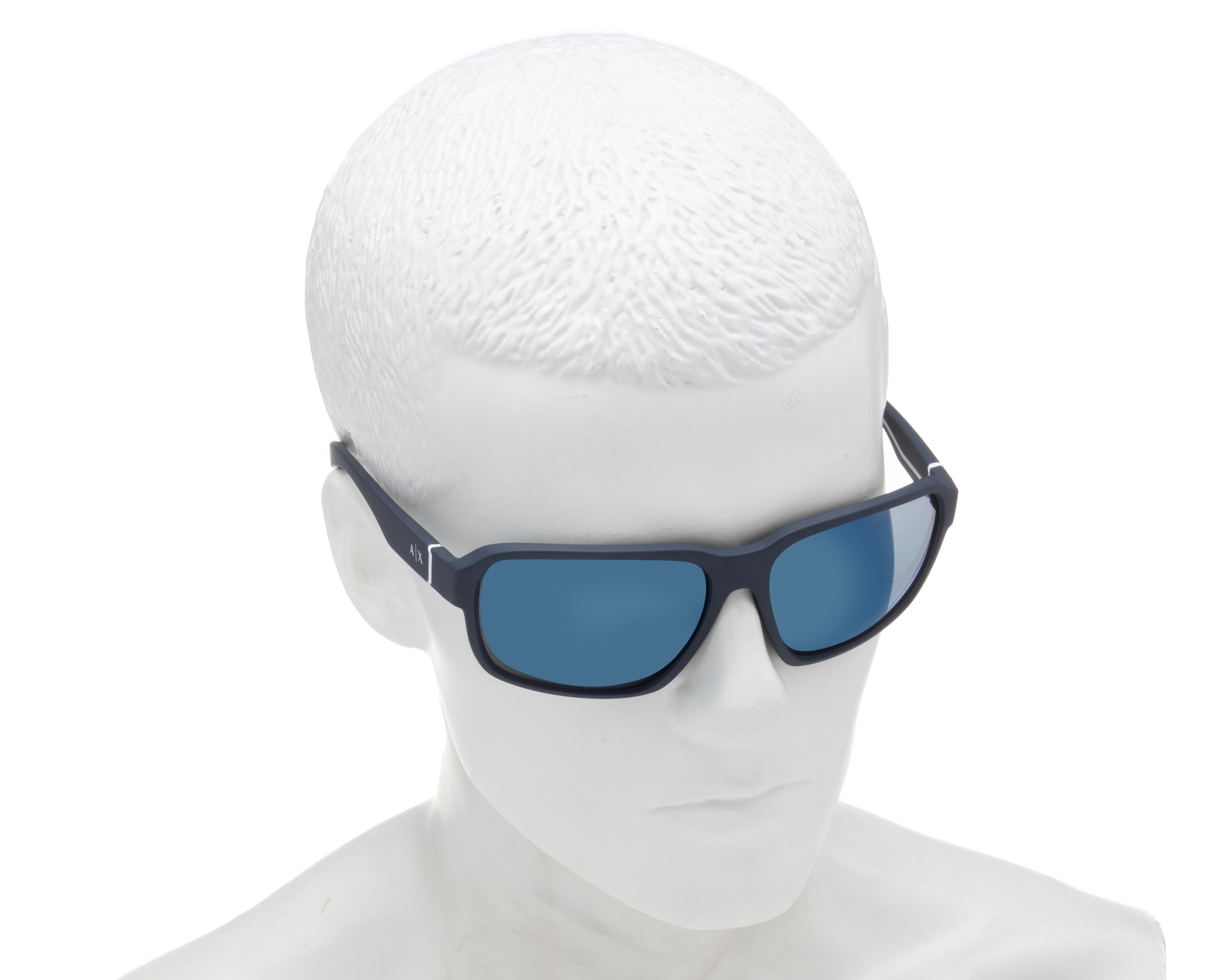 Foto 7 pulgar | Foto 6 | Lentes de Sol Armani Exchange Cuadrados AX4131SU 818155 Azules