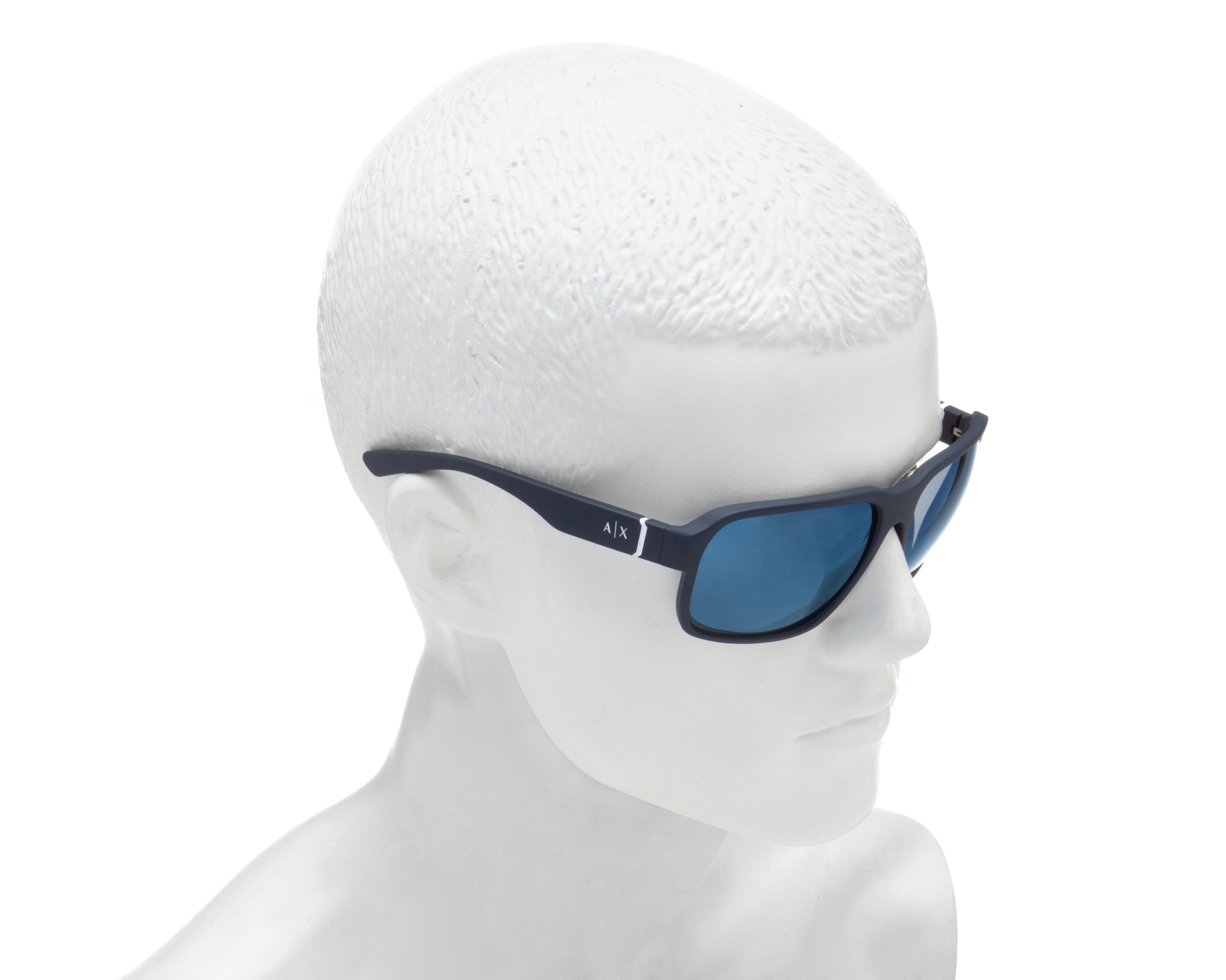 Foto 7 | Foto 7 | Lentes de Sol Armani Exchange Cuadrados AX4131SU 818155 Azules