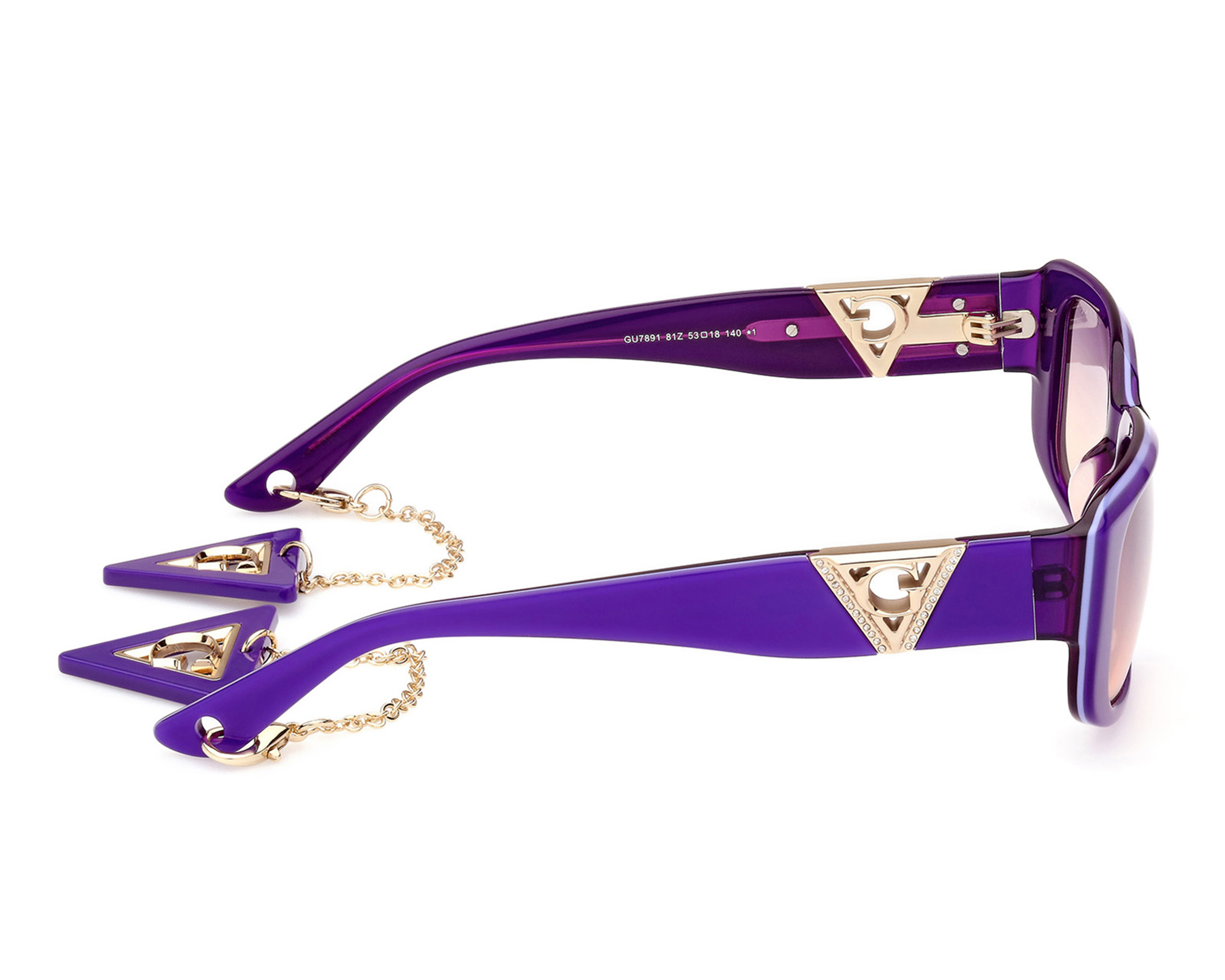 Foto 3 | Foto 3 | Lentes de Sol Guess Cuadrados Violeta