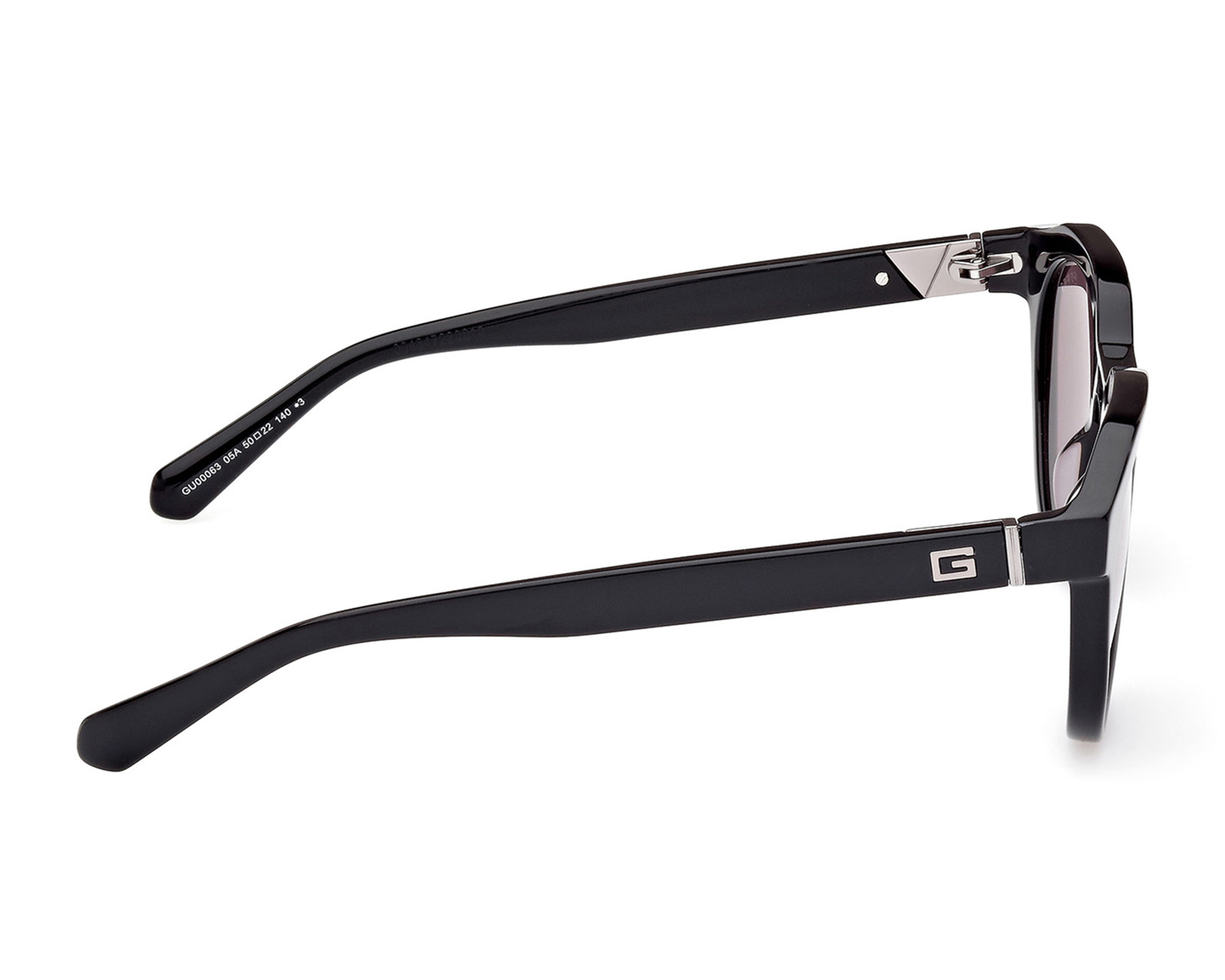 Foto 4 pulgar | Foto 3 | Lentes de Sol Guess Redondos Negros