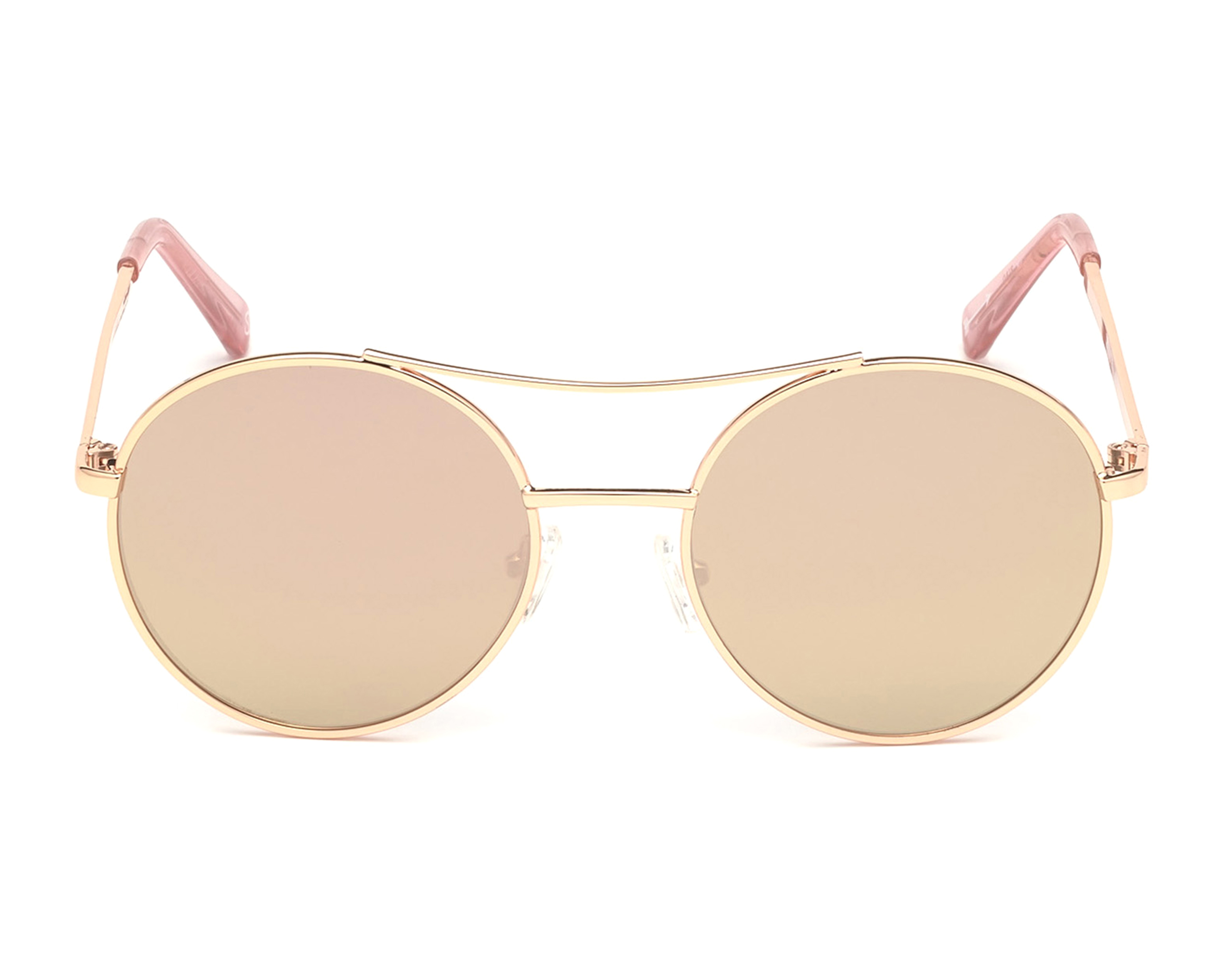 Foto 3 pulgar | Foto 2 | Lentes de Sol Skechers Redondos Oro Rosa