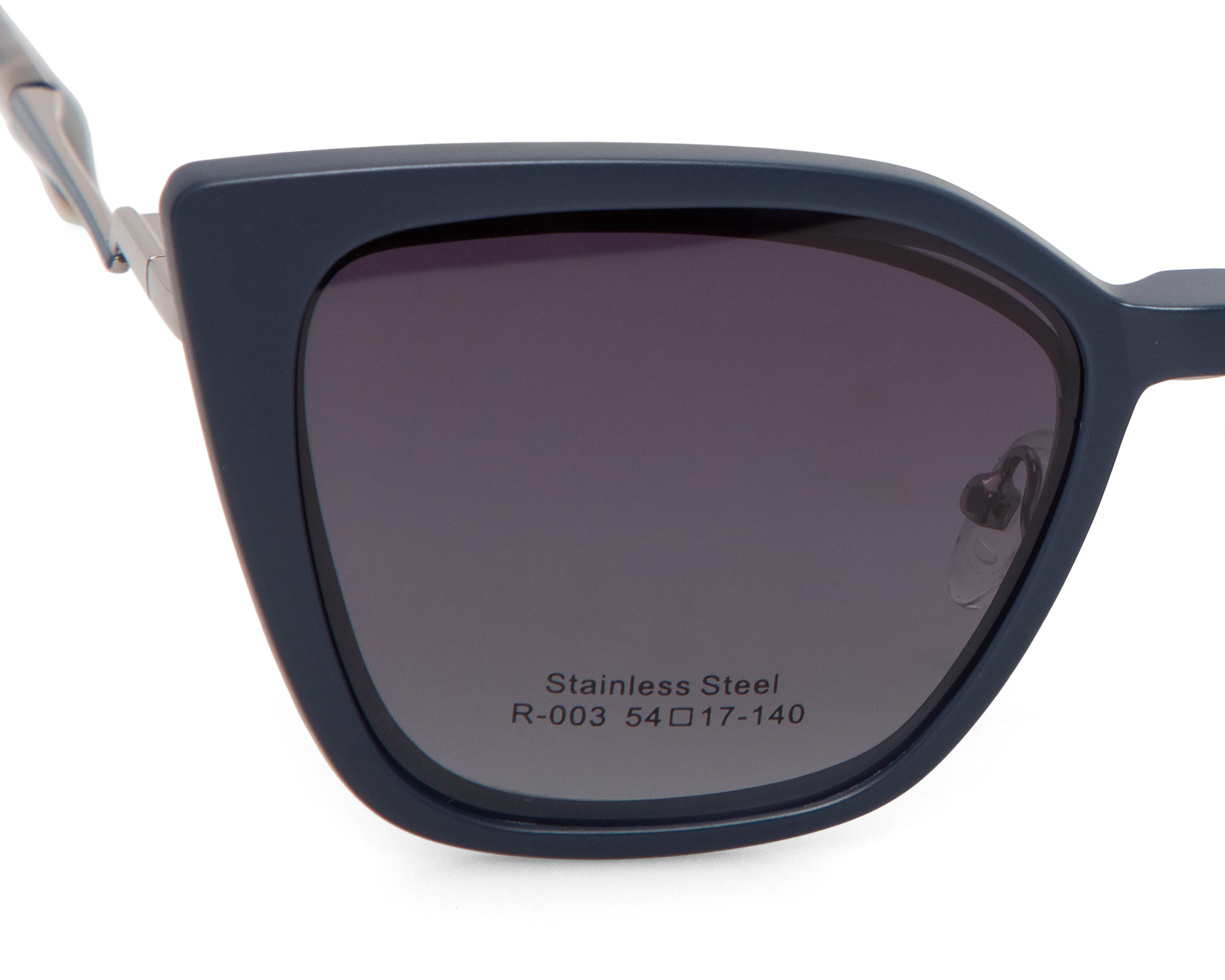 Foto 5 | Foto 5 | Armazón Oftálmico con Clip-on para Mujer Baja Republica Cat Eye Azul