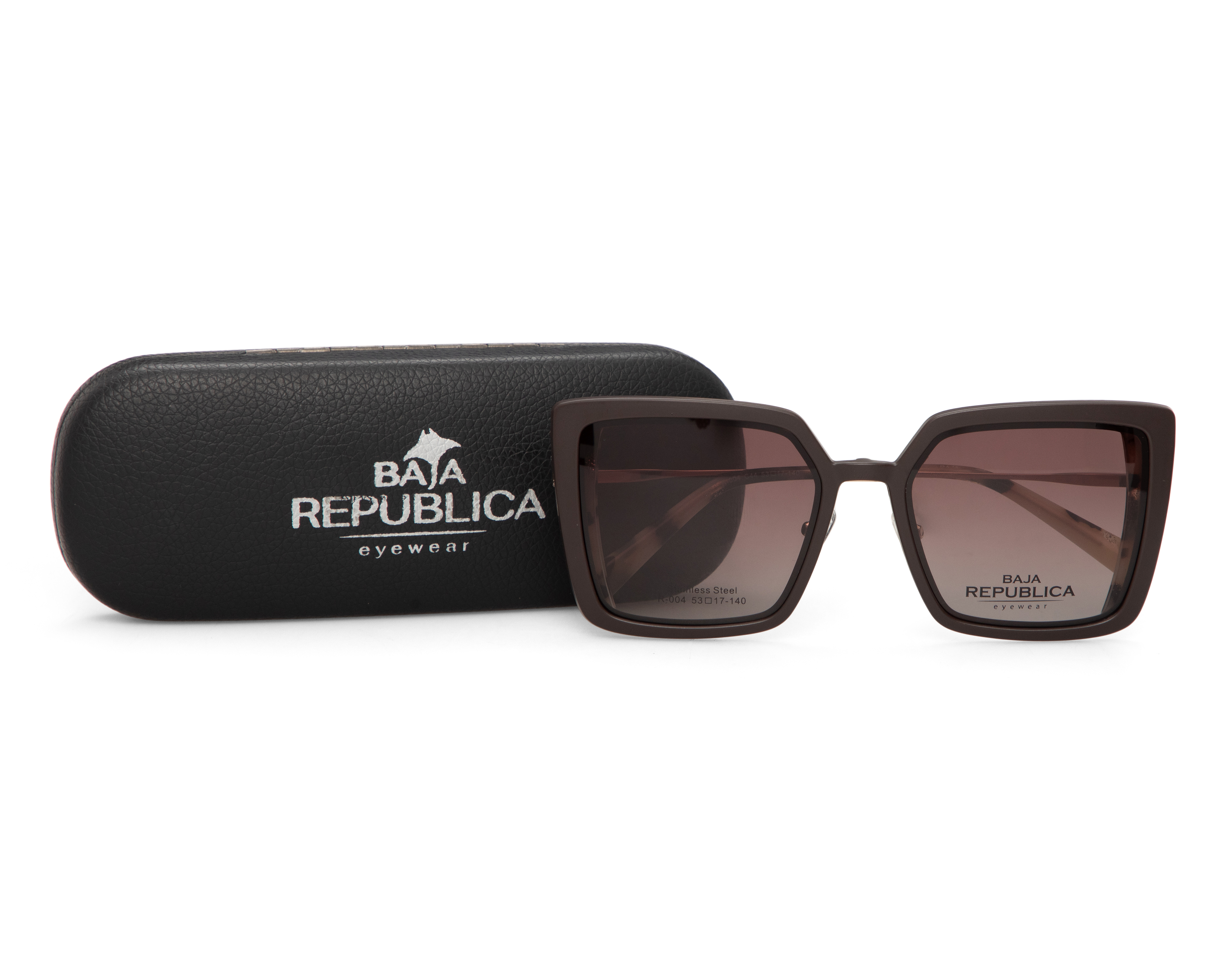 Foto 6 | Foto 6 | Armazón Oftálmico con Clip-on para Mujer Baja Republica Cuadrado Carey