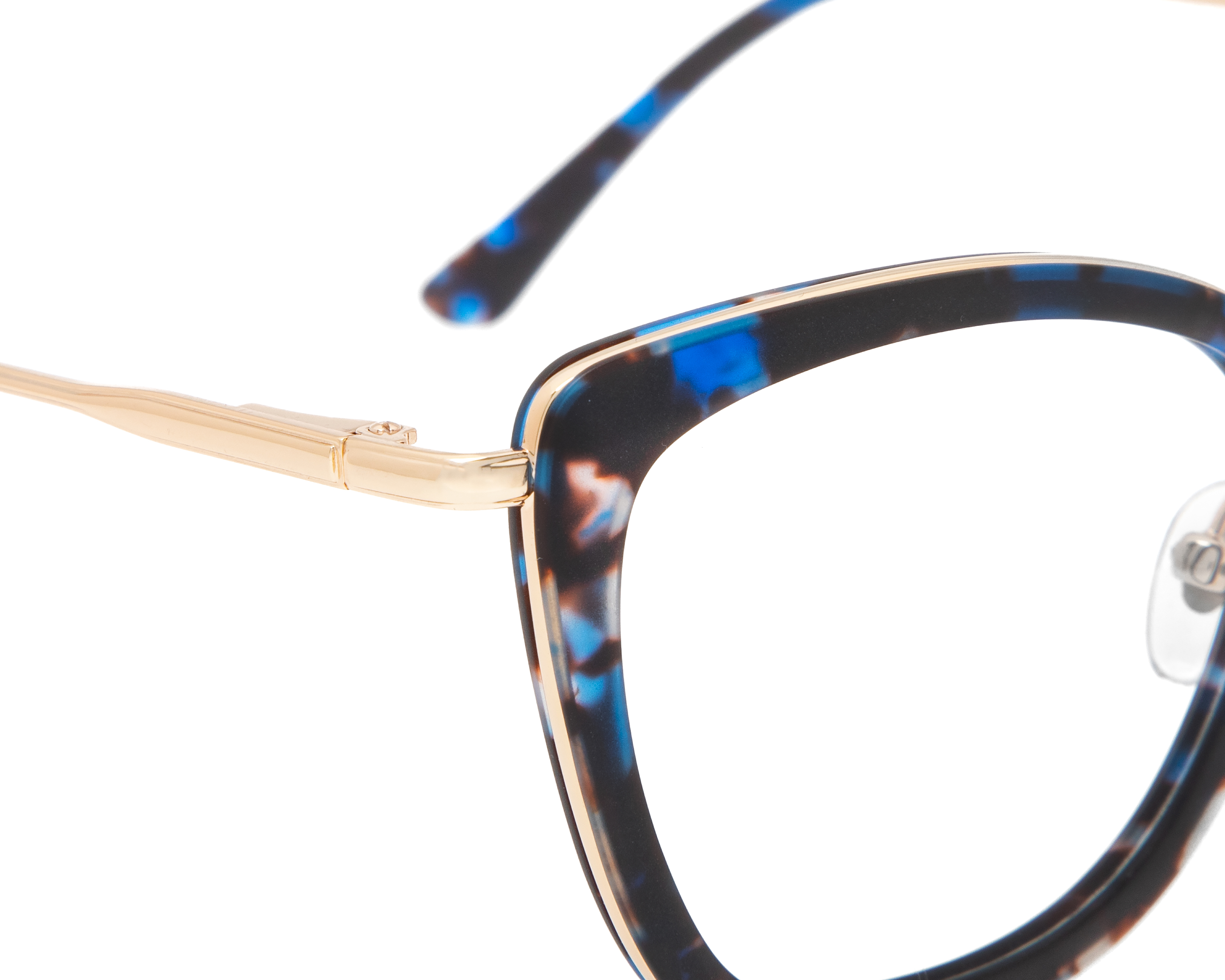 Foto 4 | Foto 4 | Armazón Oftálmico Melrose Cat Eye Azul