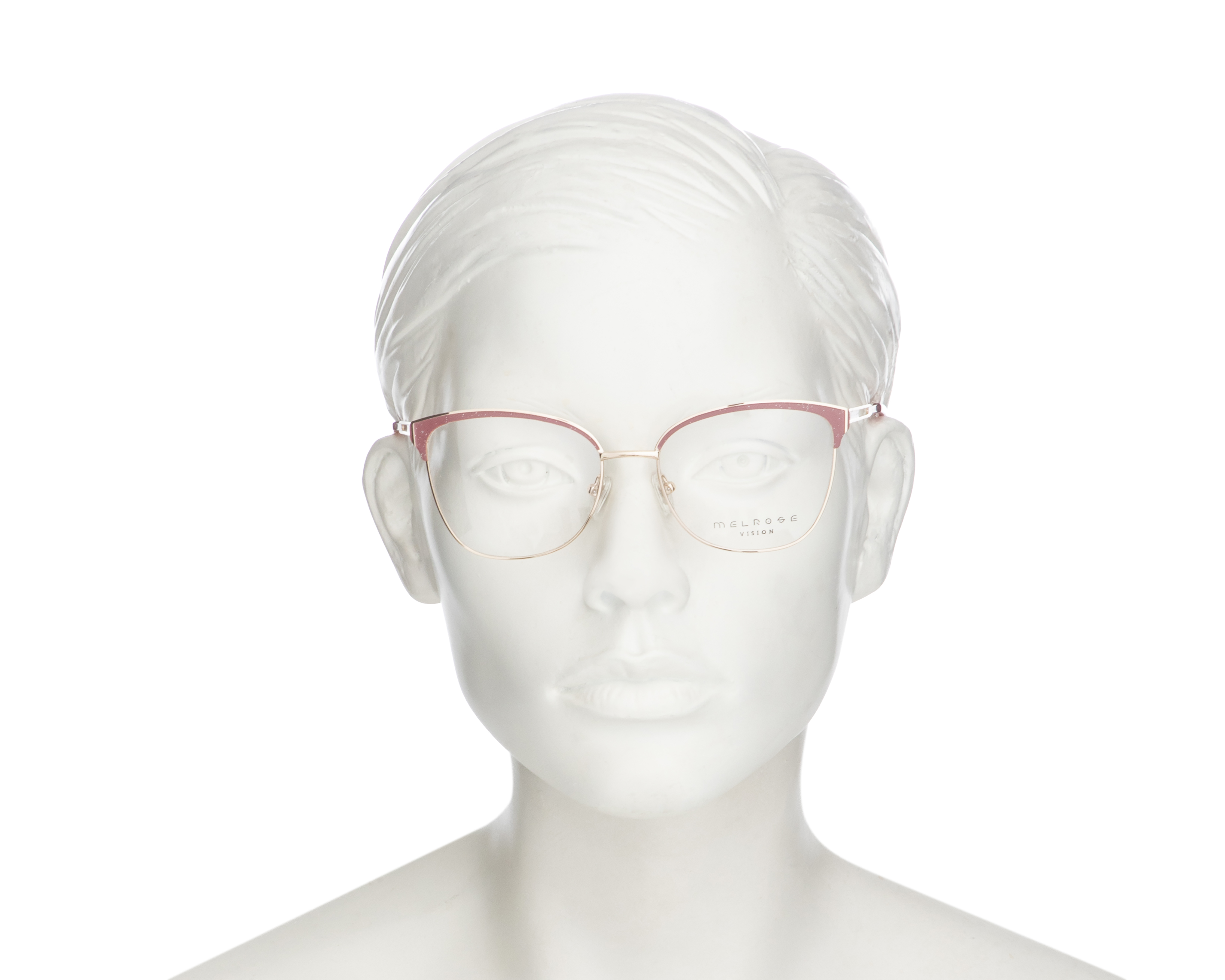 Foto 5 | Foto 5 | Armazón Oftálmico para Mujer Melrose Aviador Oro Rosa