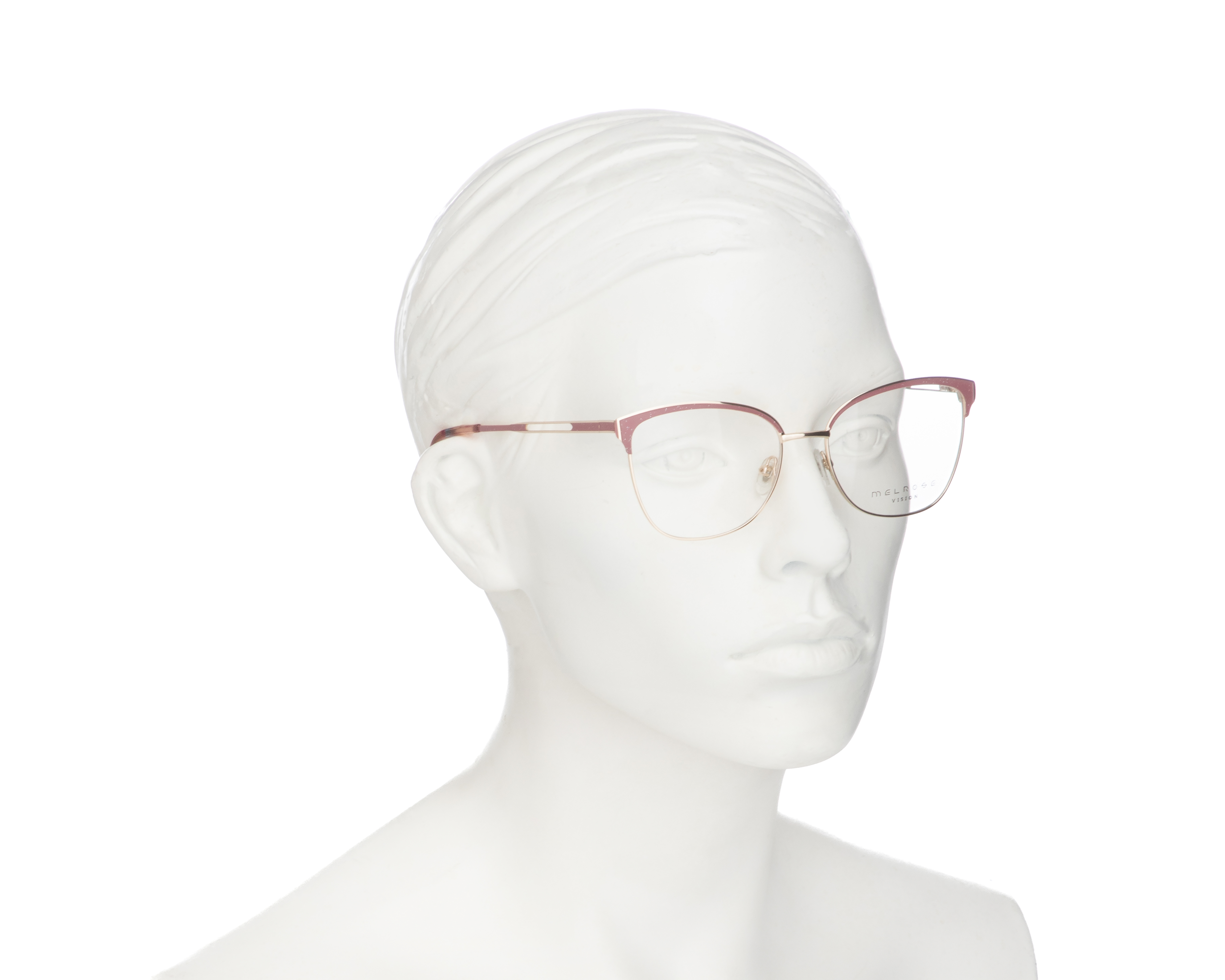 Foto 6 | Foto 6 | Armazón Oftálmico para Mujer Melrose Aviador Oro Rosa