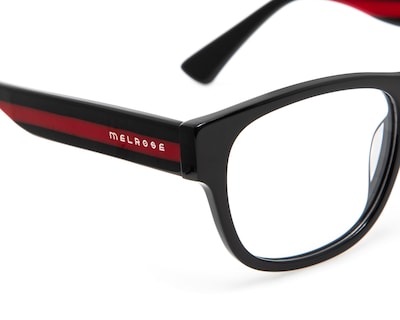 Foto 4 | Foto 4 | Armazón Oftálmico Melrose Redondo Negro-Rojo