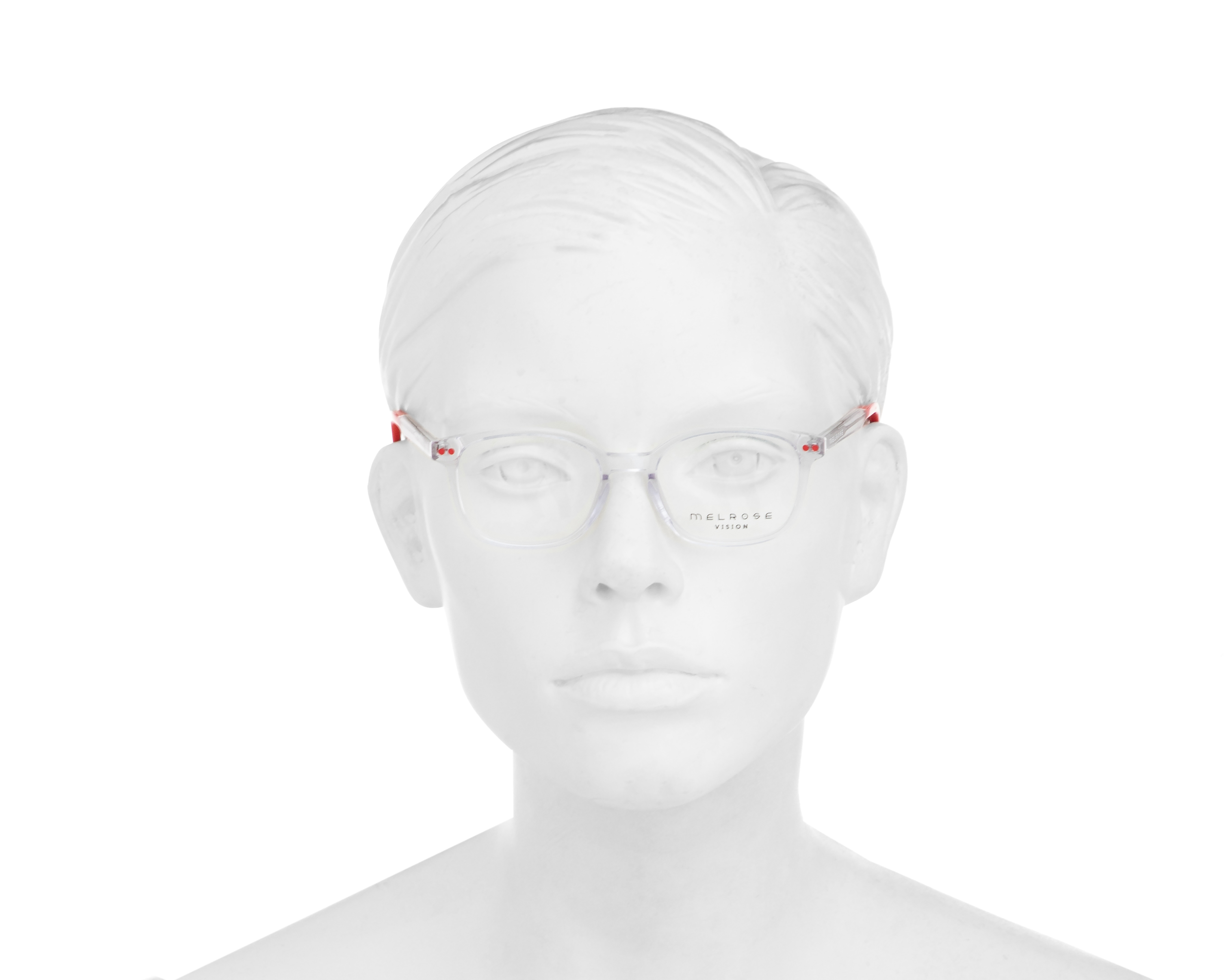 Foto 5 | Foto 5 | Armazón Oftálmico para Niños Melrose Redondo Transparente-Rojo