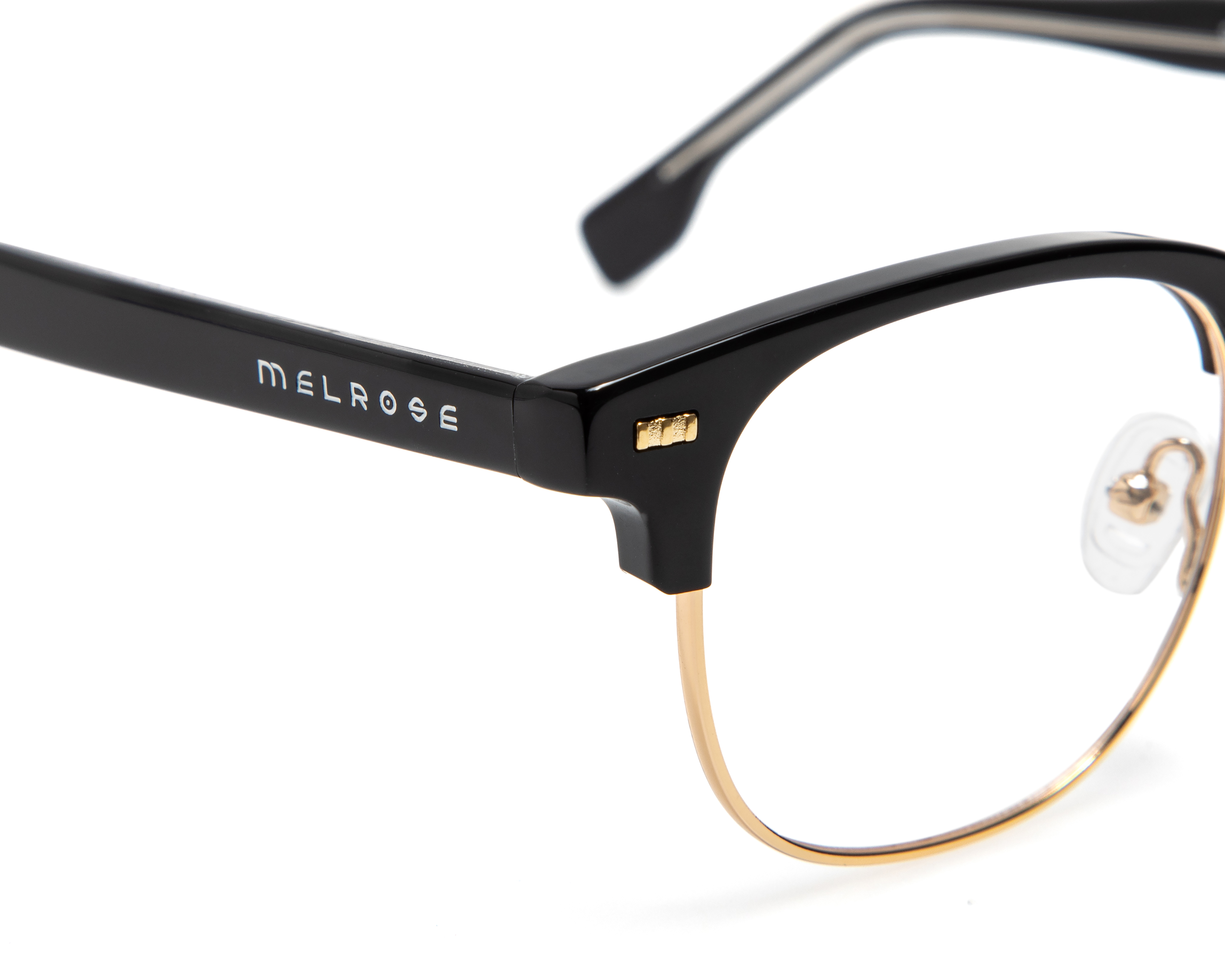 Foto 4 | Foto 4 | Armazón Oftálmico para Niños Melrose Redondo Dorado-Negro