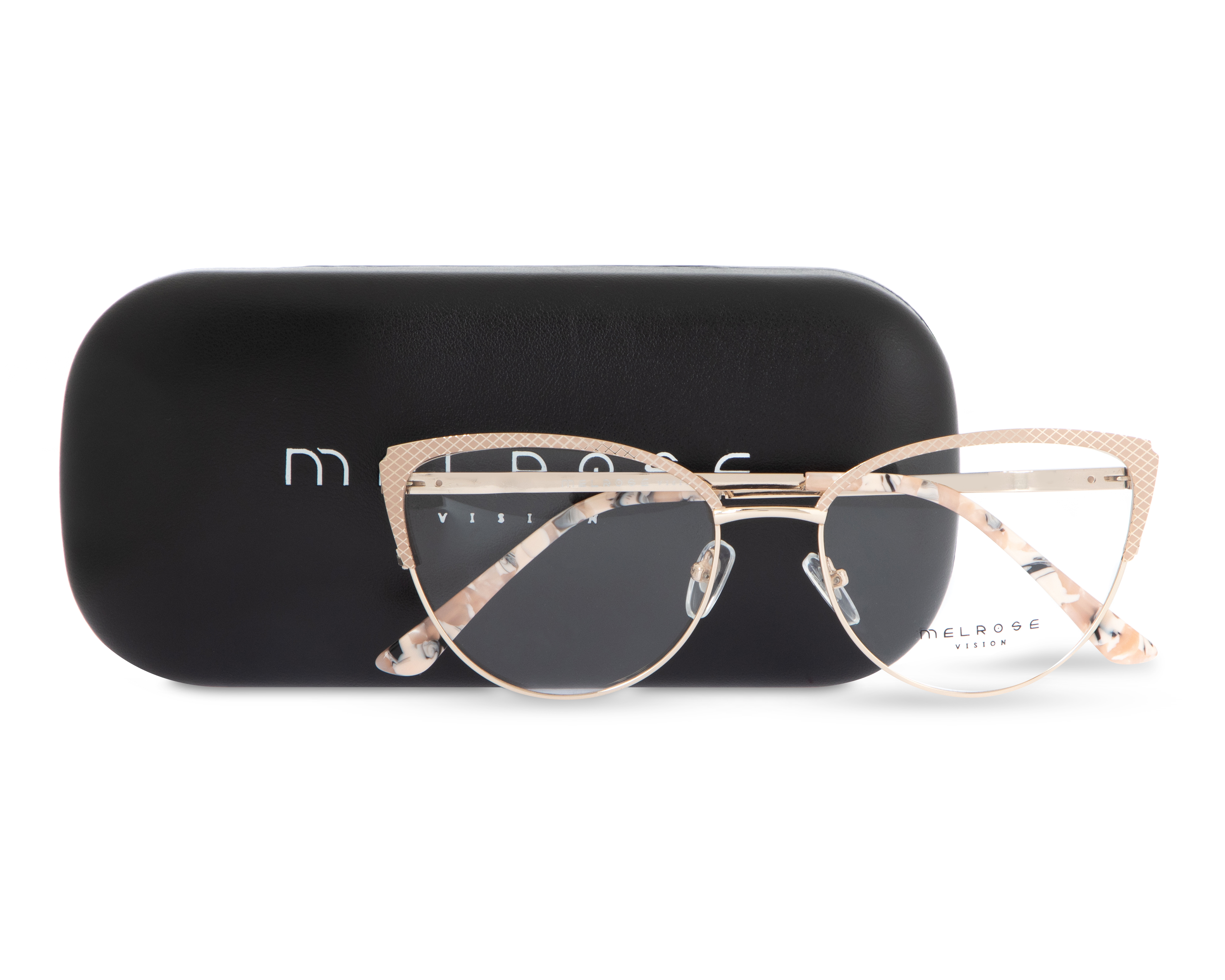 Foto 6 pulgar | Foto 5 | Armazón Oftálmico para Mujer Melrose Cat Eye Nude