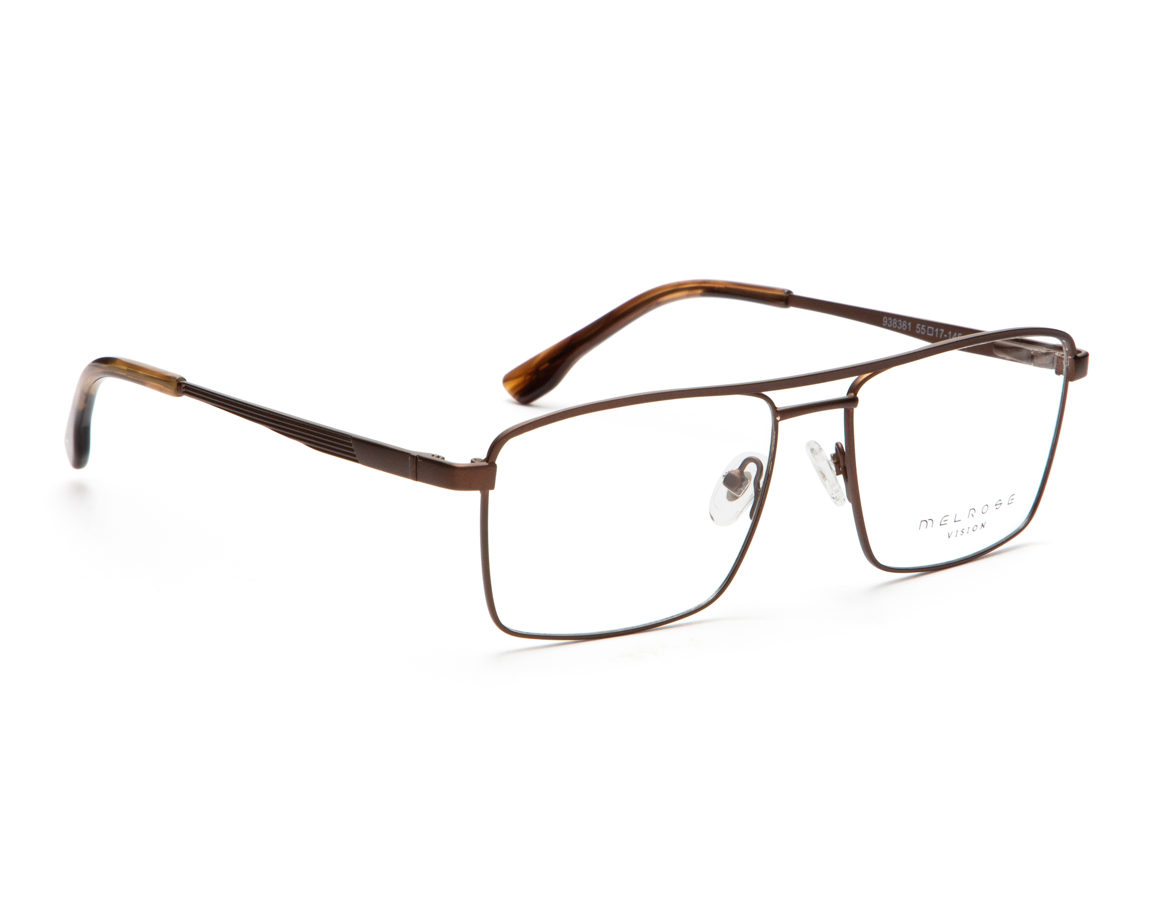 Armazón Oftálmico para Hombre Melrose Rectangular Café