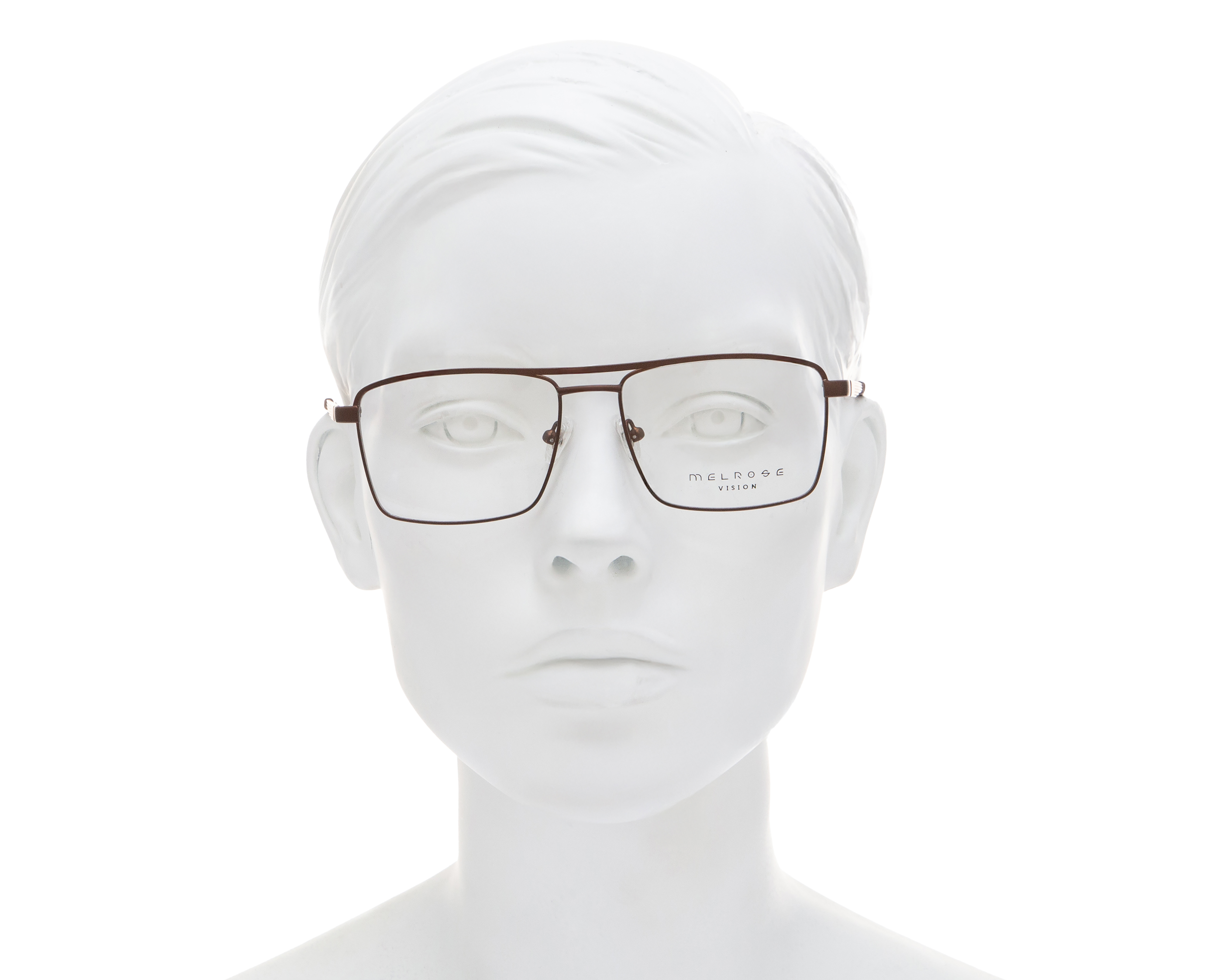 Foto 5 | Foto 5 | Armazón Oftálmico para Hombre Melrose Rectangular Café