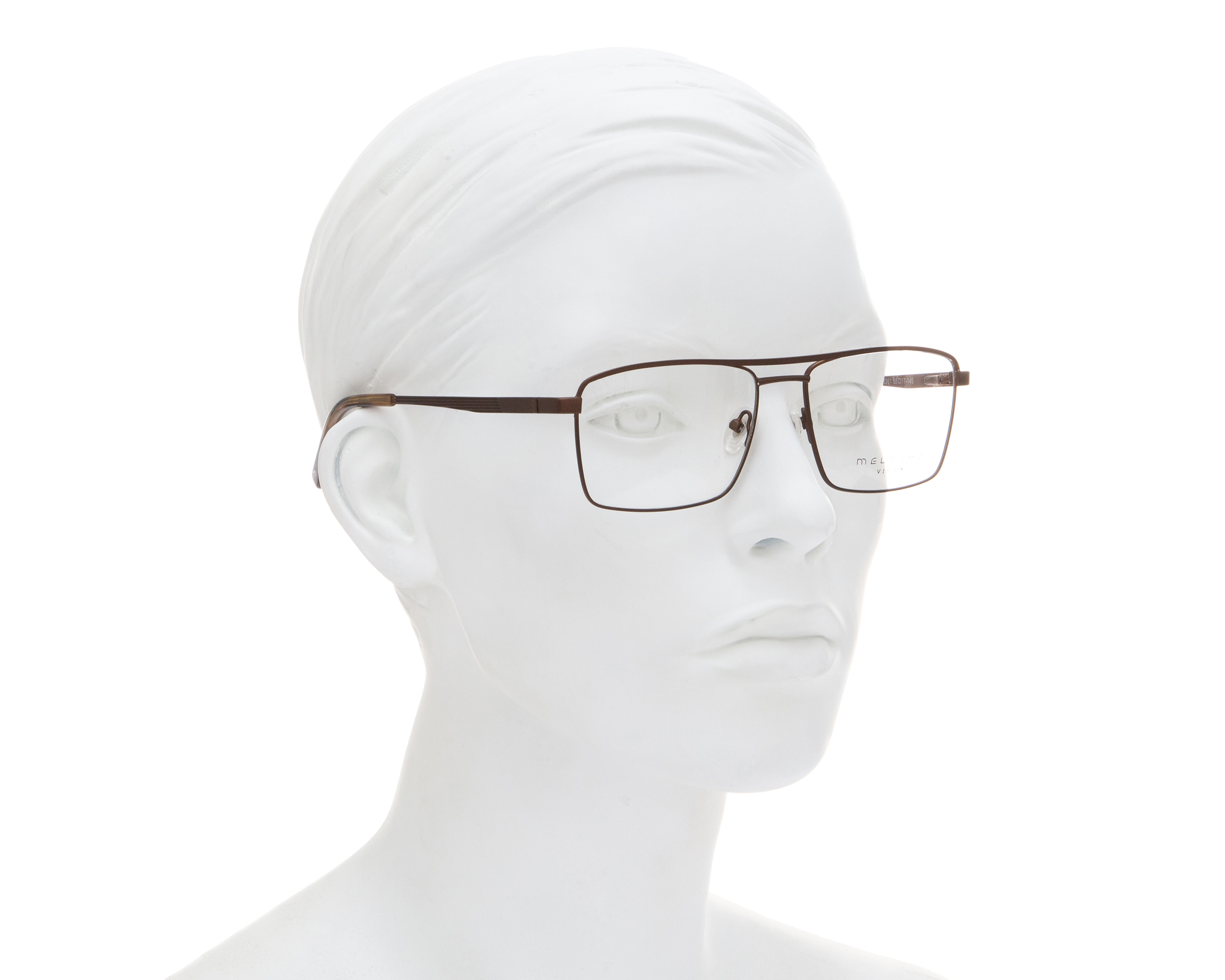 Foto 6 | Foto 6 | Armazón Oftálmico para Hombre Melrose Rectangular Café