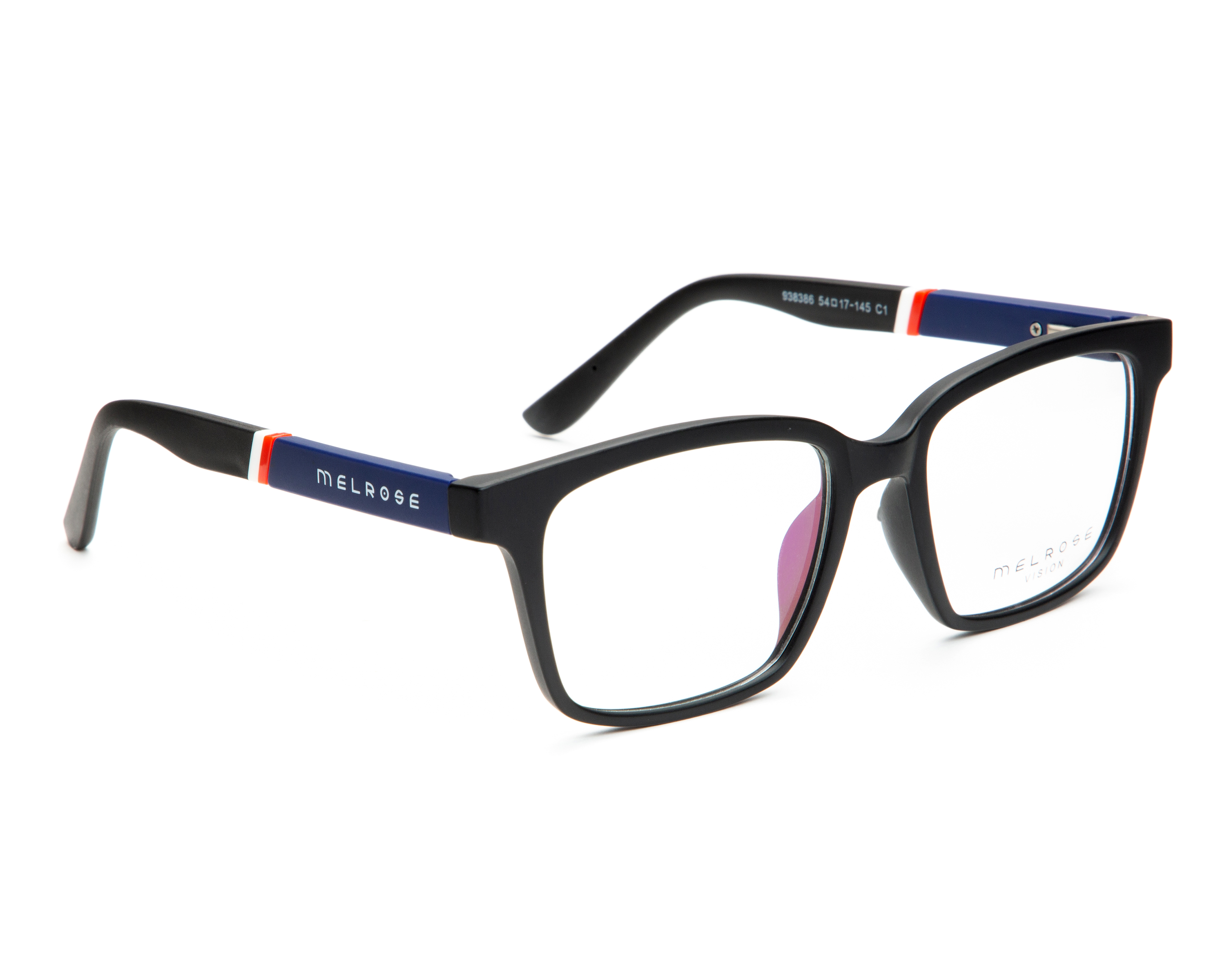 Foto 1 | Foto 1 | Armazón Oftálmico para Hombre Melrose Rectangular Negro