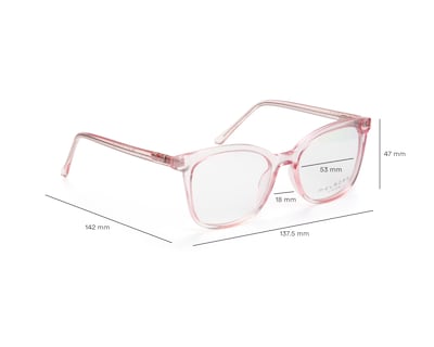 Foto 5 | Foto 5 | Armazón Oftálmico para Mujer Melrose Cat Eye Rosa