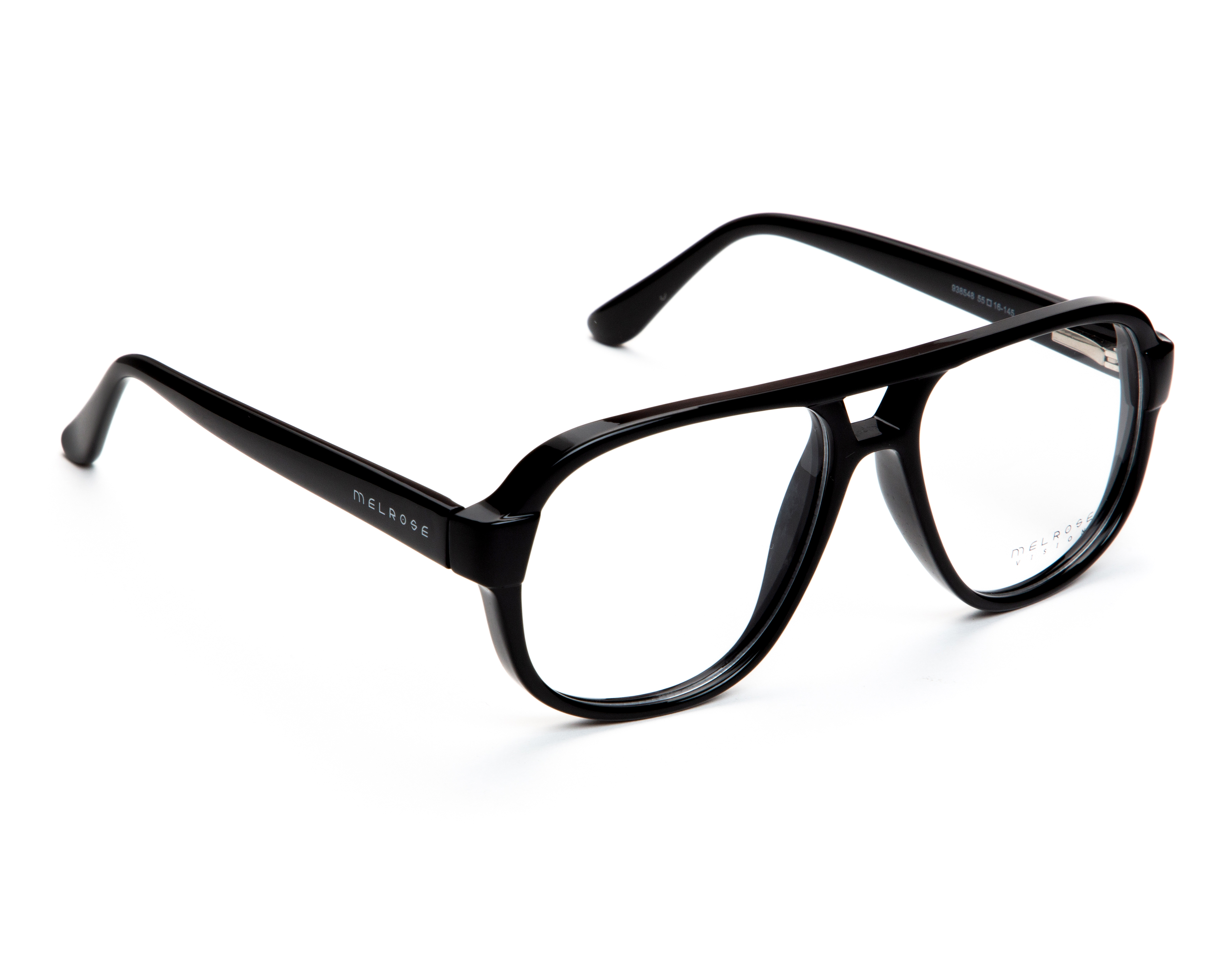 Armazón Oftálmico Unisex Melrose Aviador Negro