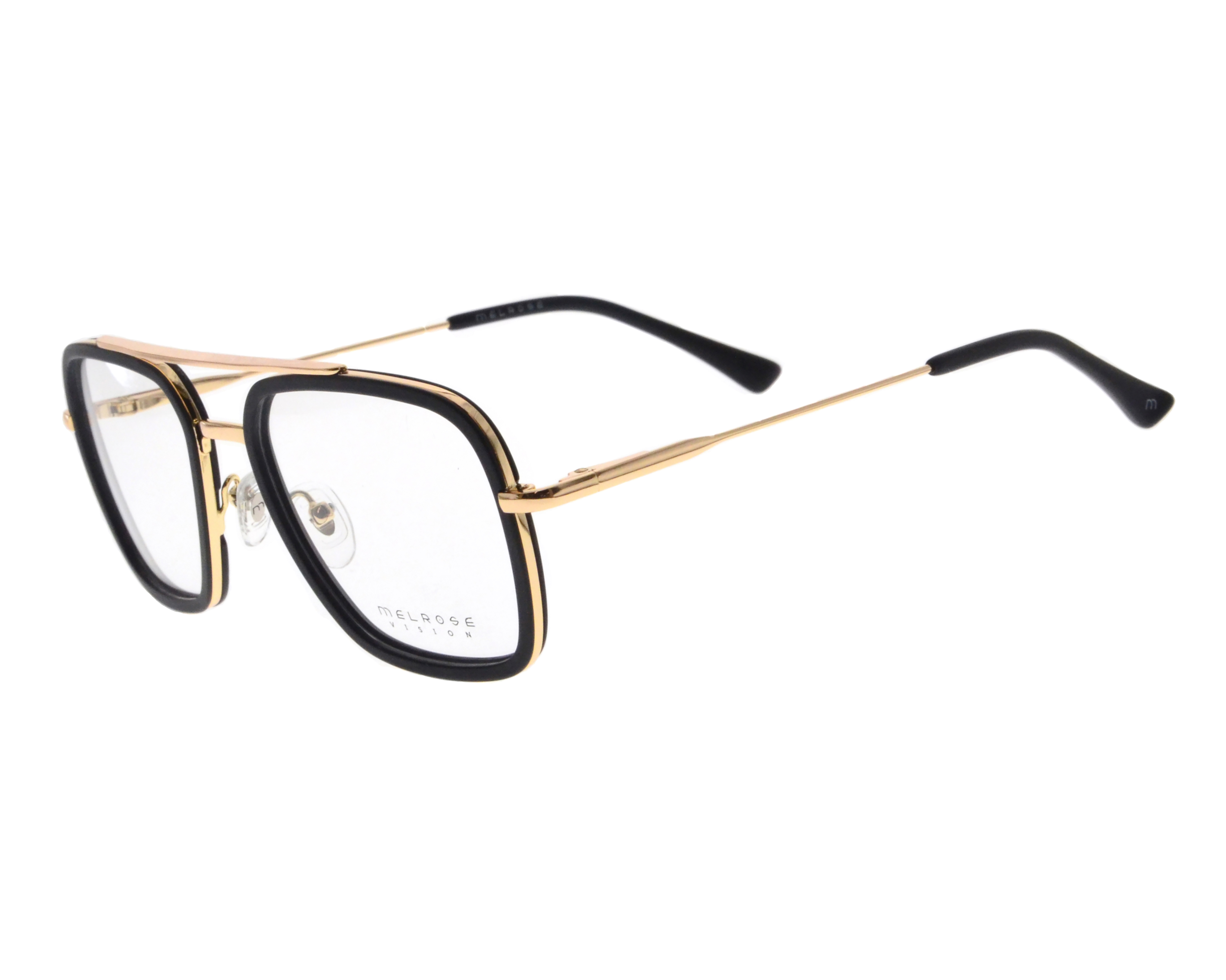 Foto 5 pulgar | Foto 4 | Armazón Oftálmico para Hombre Melrose Aviador Negro