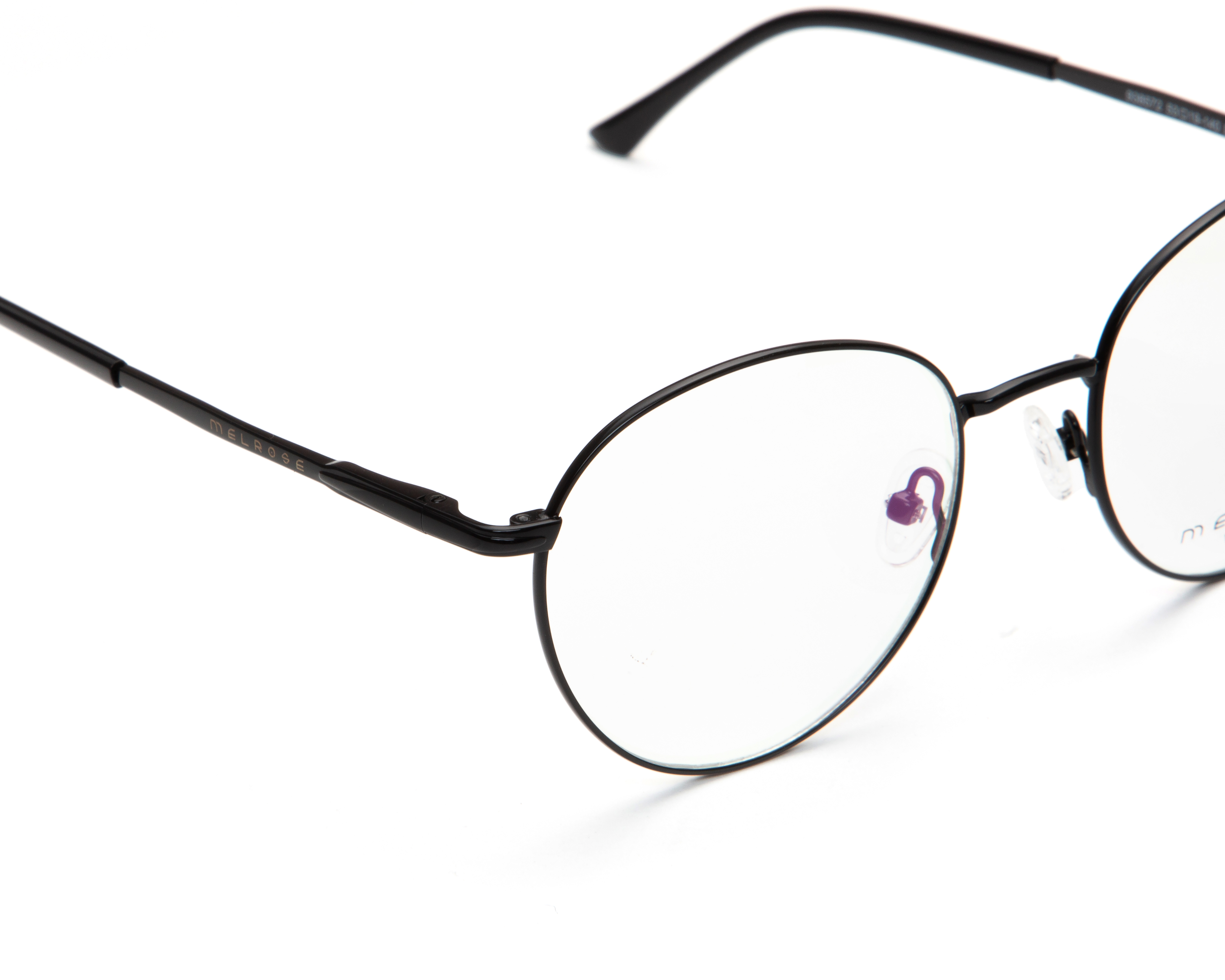 Foto 5 pulgar | Foto 4 | Armazón Oftálmico Unisex Melrose Redondo Negro