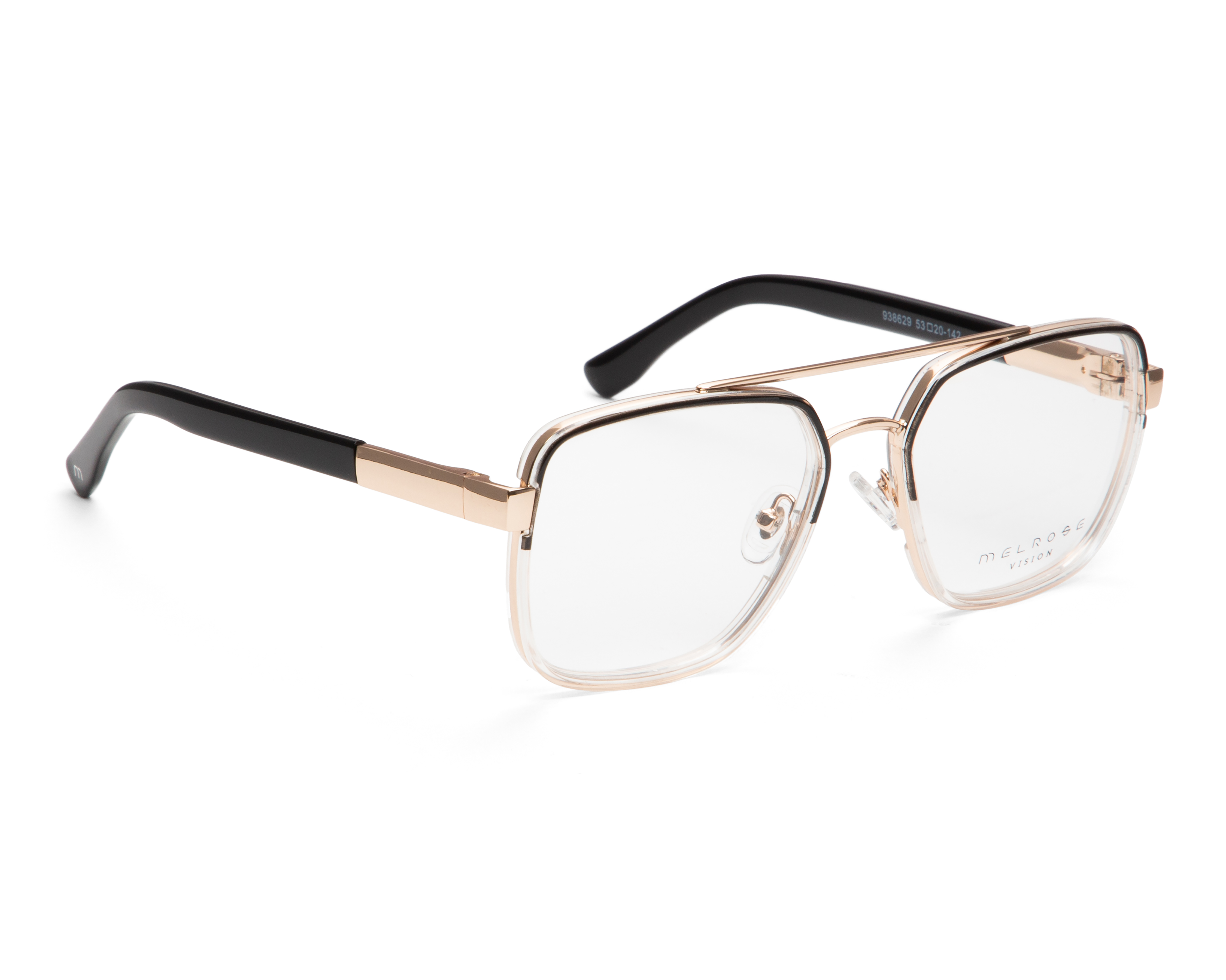 Foto 1 | Foto 1 | Armazón Oftálmico Unisex Melrose Cuadrado Dorado