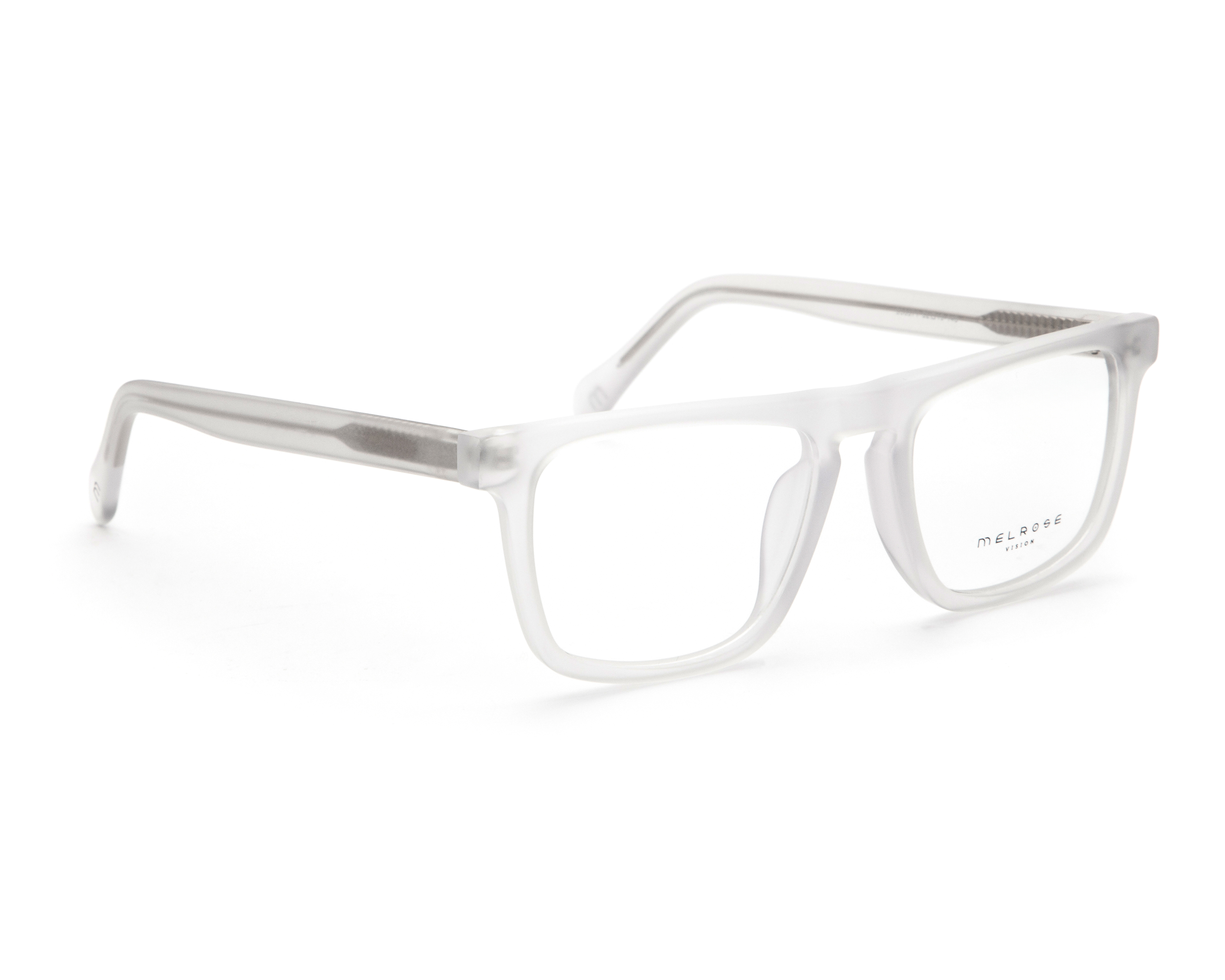 Foto 2 pulgar | Foto 1 | Armazón Oftálmico Unisex Melrose Rectangulares Cristal Matte