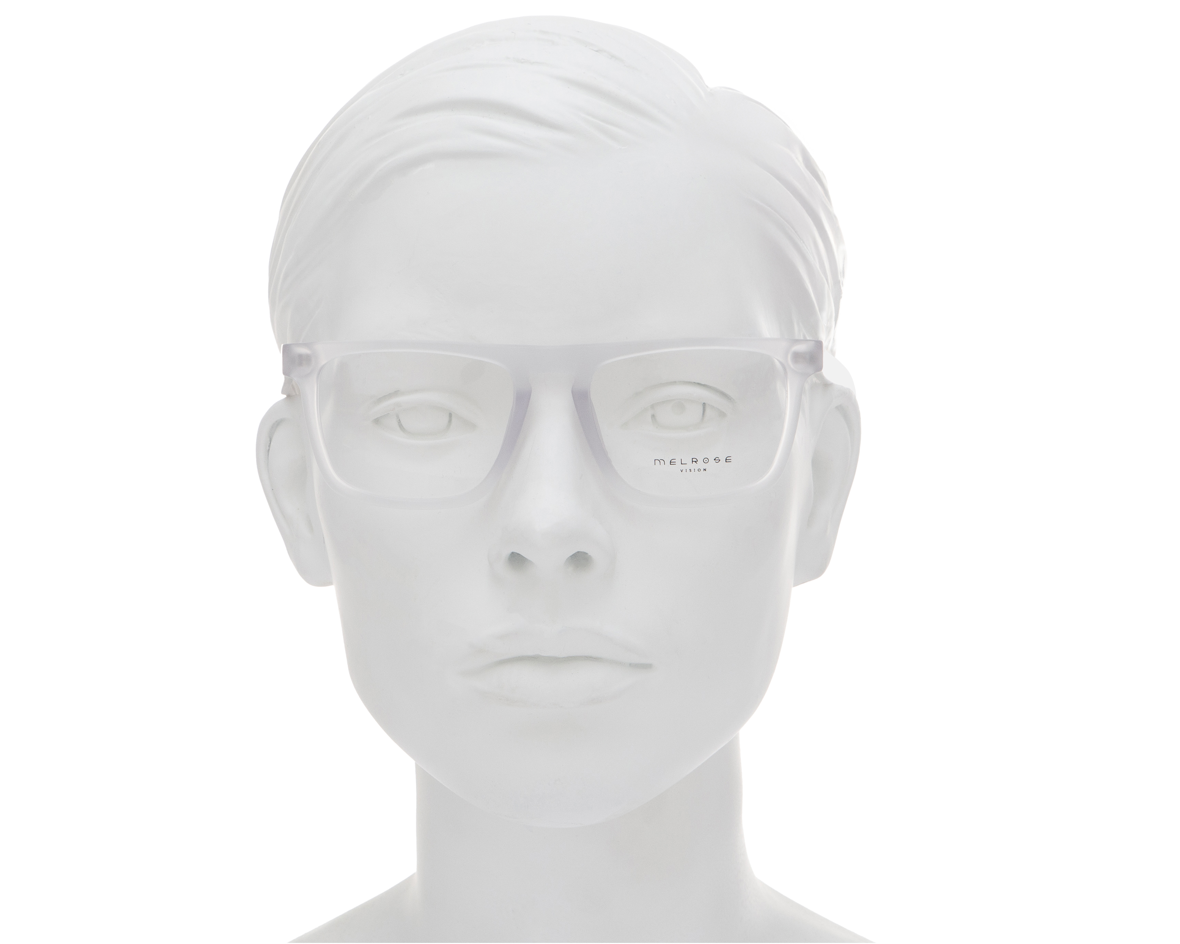 Foto 7 pulgar | Foto 6 | Armazón Oftálmico Unisex Melrose Rectangulares Cristal Matte