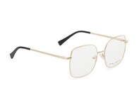 Armazón Oftálmico para Mujer Melrose Cuadrados Dorados