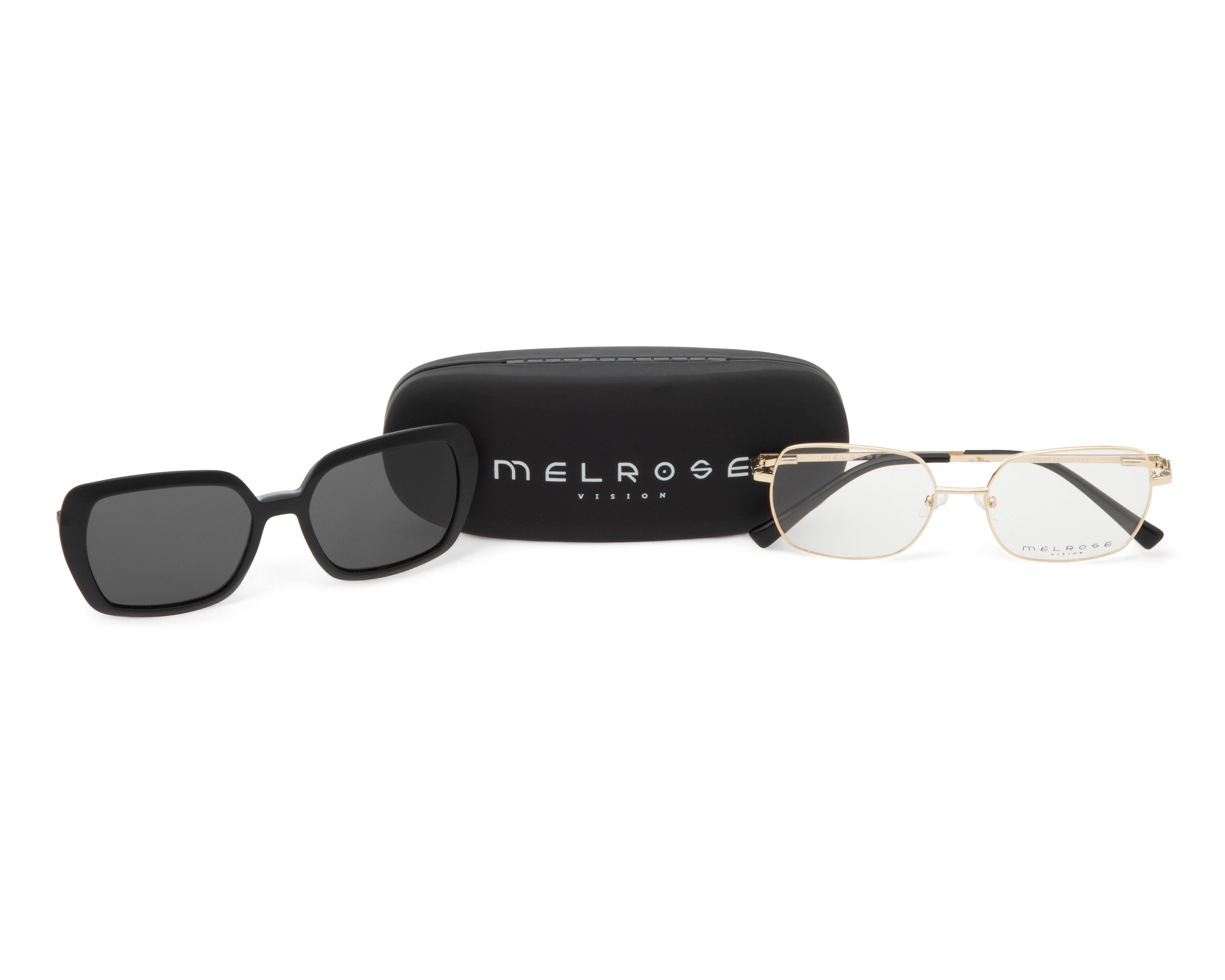 Foto 6 pulgar | Foto 5 | Armazón Oftálmico para Mujer Melrose Cuadrados Dorados