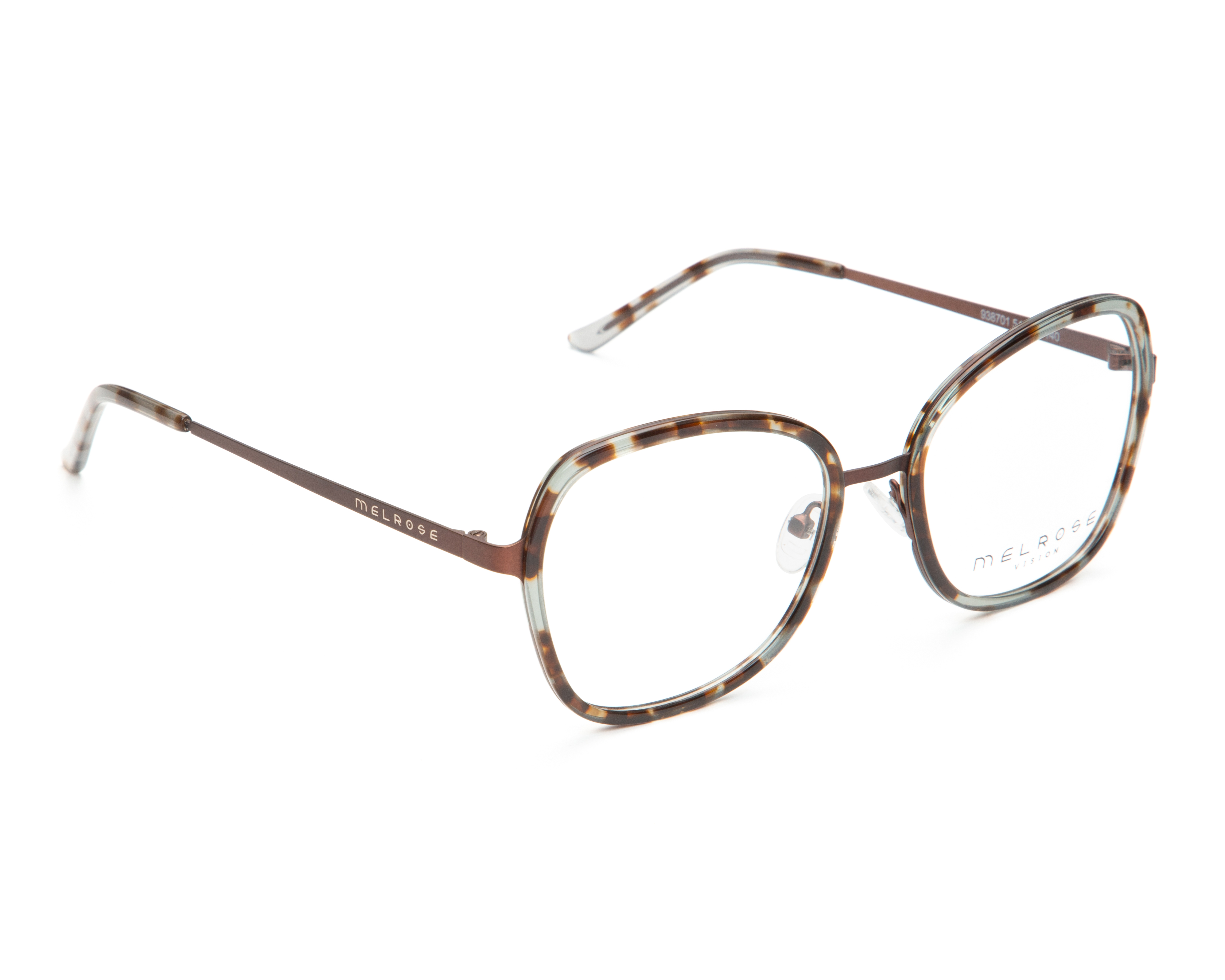 Armazón Oftálmico para Mujer Melrose Redondo Havana Café