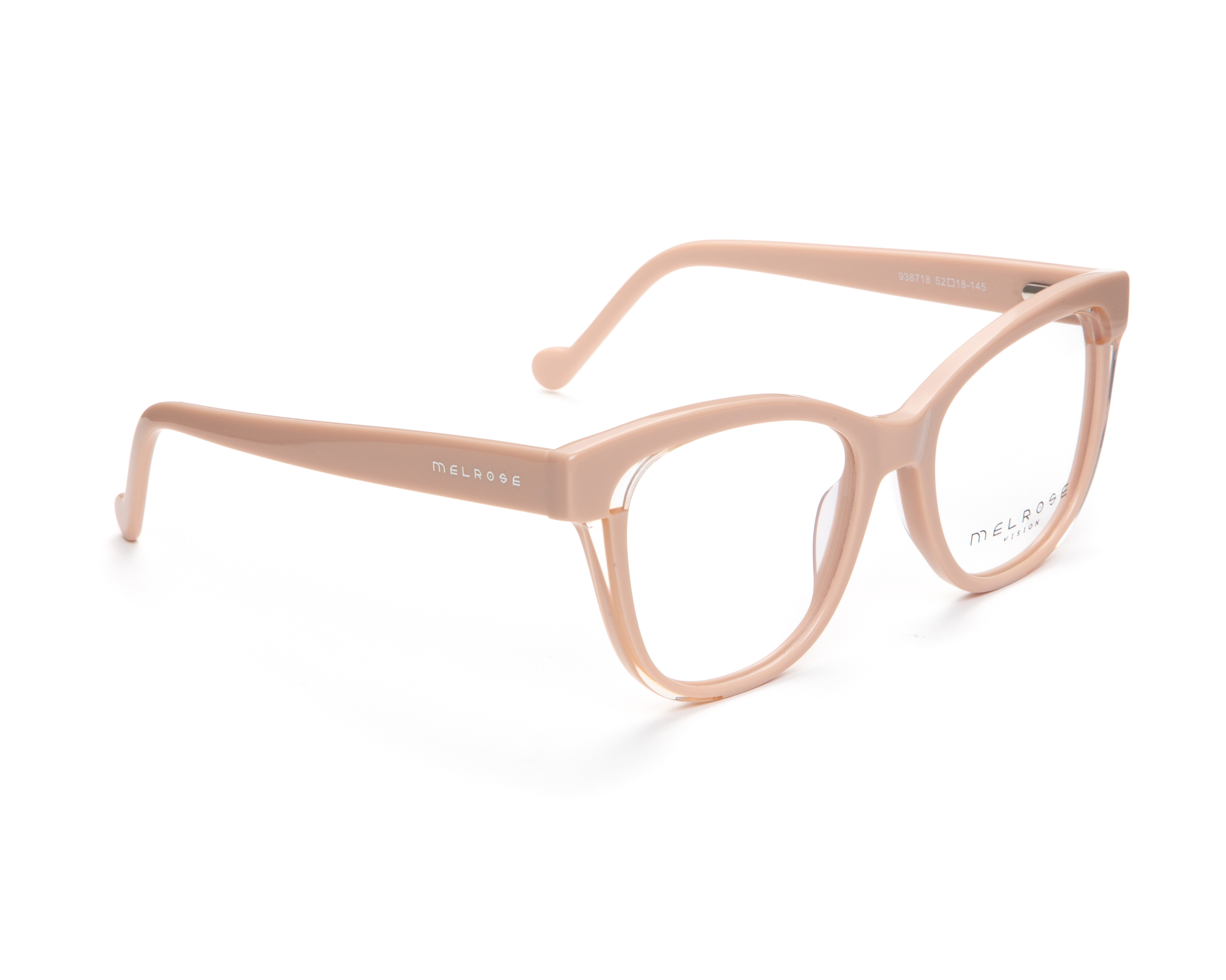 Armazón Oftálmico para Mujer Melrose Redondo Café