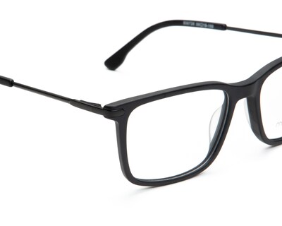 Foto 4 | Foto 4 | Armazón Oftálmico para Mujer Cuadrados Melrose Negro Matte