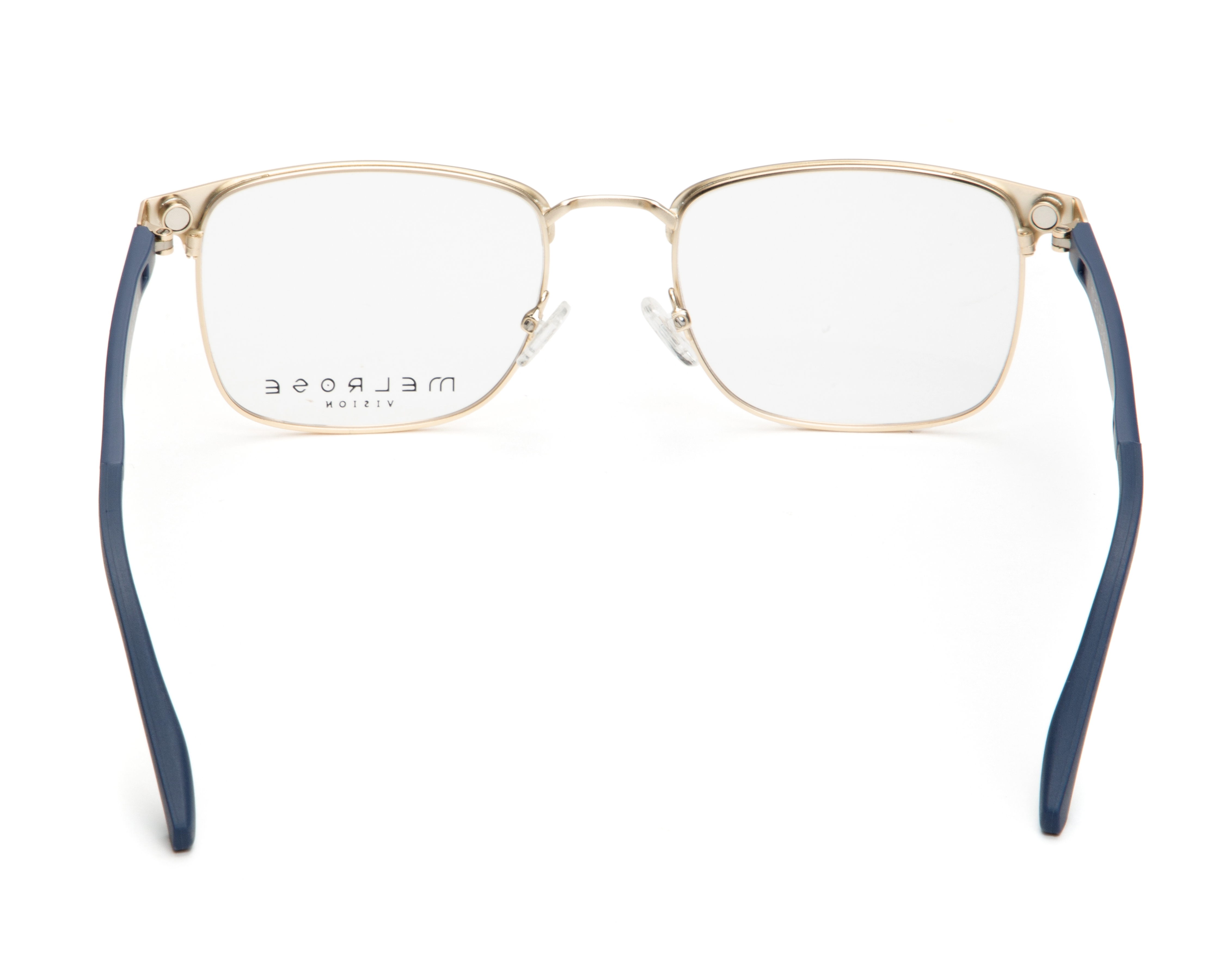 Foto 4 pulgar | Foto 3 | Armazón Oftálmico Unisex Melrose Cuadrados Azul Marino