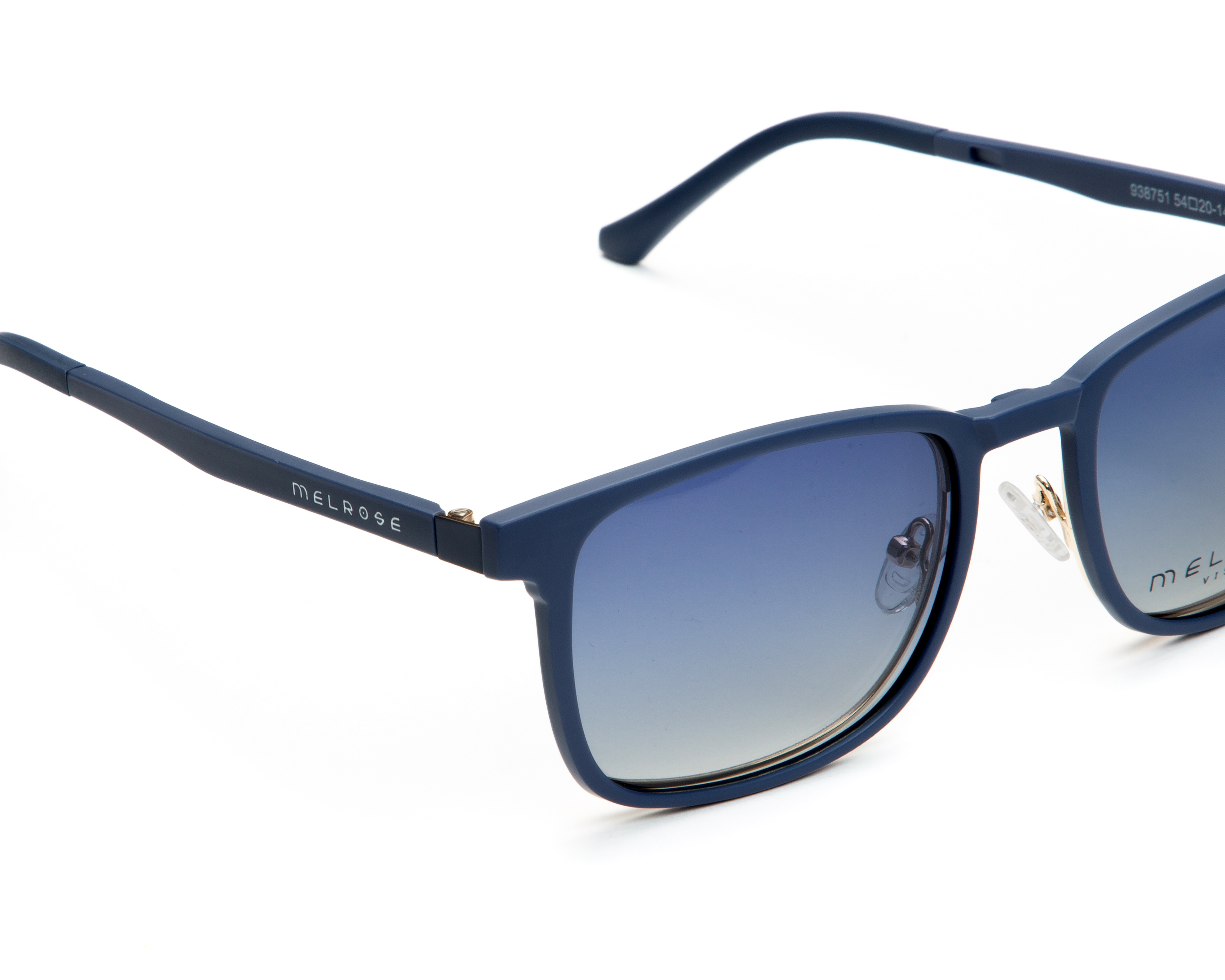 Foto 5 | Foto 5 | Armazón Oftálmico Unisex Melrose Cuadrados Azul Marino