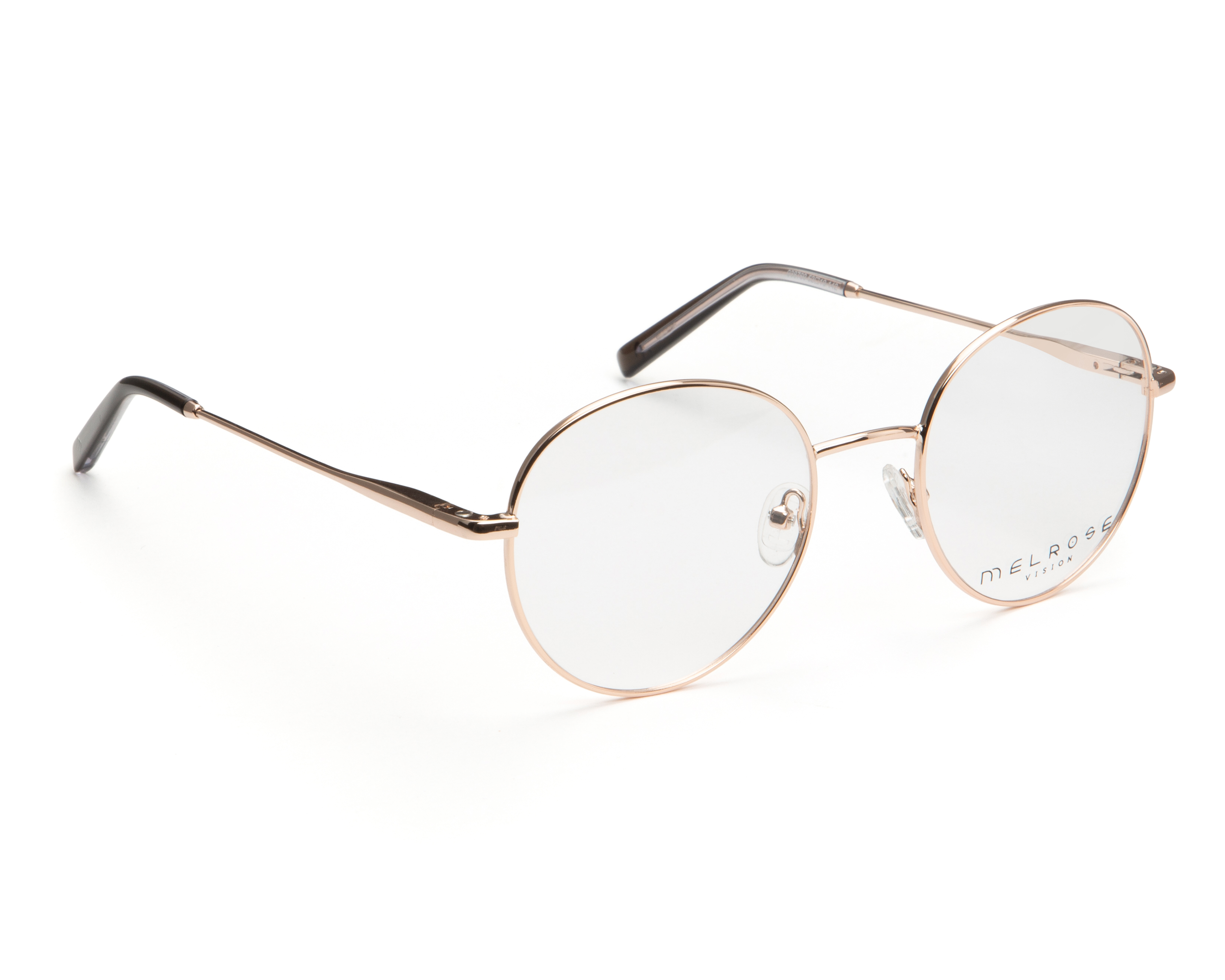 Foto 1 | Foto 1 | Armazón Oftálmico con Clip On Unisex Melrose Redondo Dorado