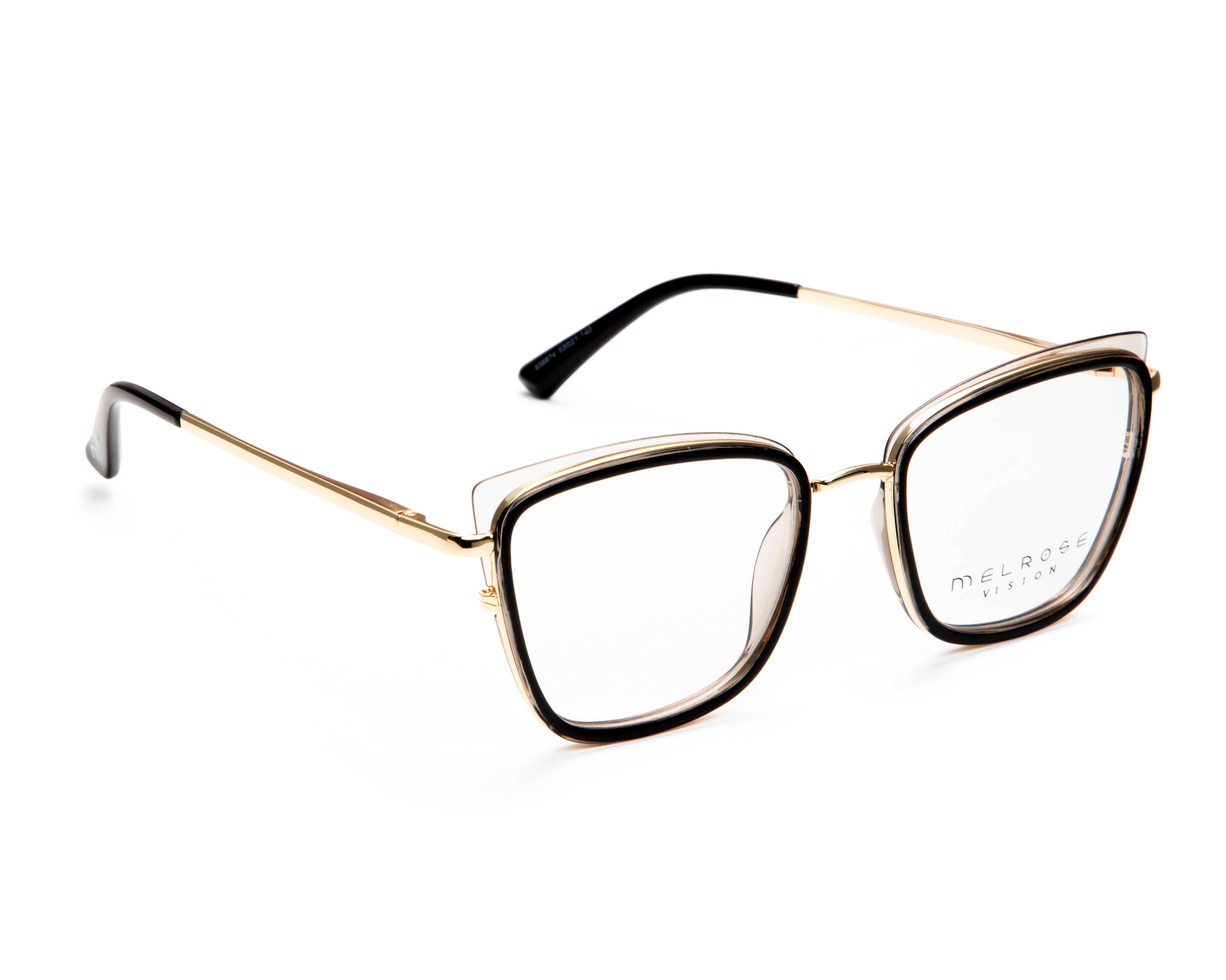 Armazón Oftálmico para Mujer Melrose Cat Eye Negro