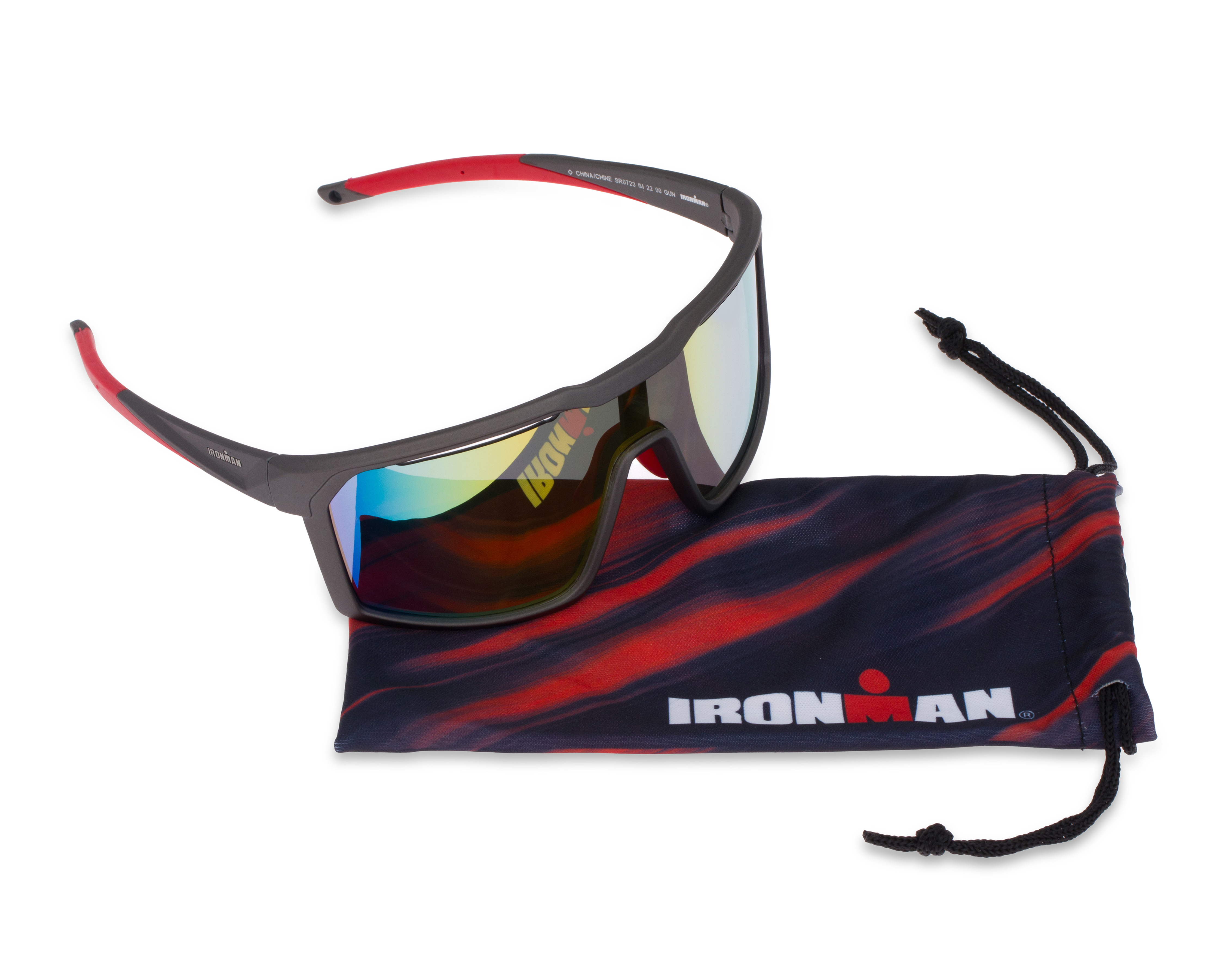 Foto 5 | Foto 5 | Lentes de Sol para Hombre Ironman Deportivos Negros