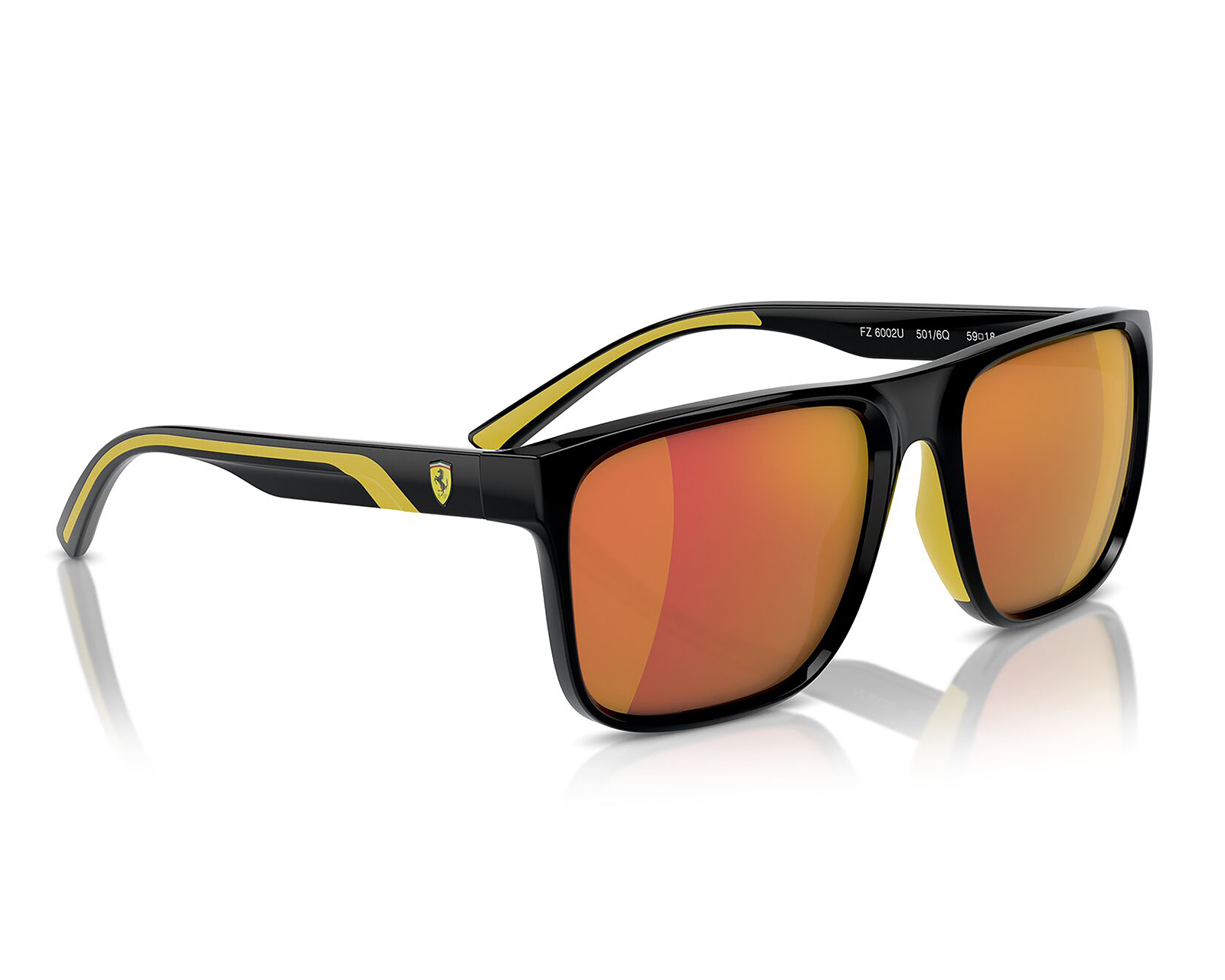 Foto 5 | Foto 5 | Lentes de Sol para Hombre Ferrari Cuadrados Negros