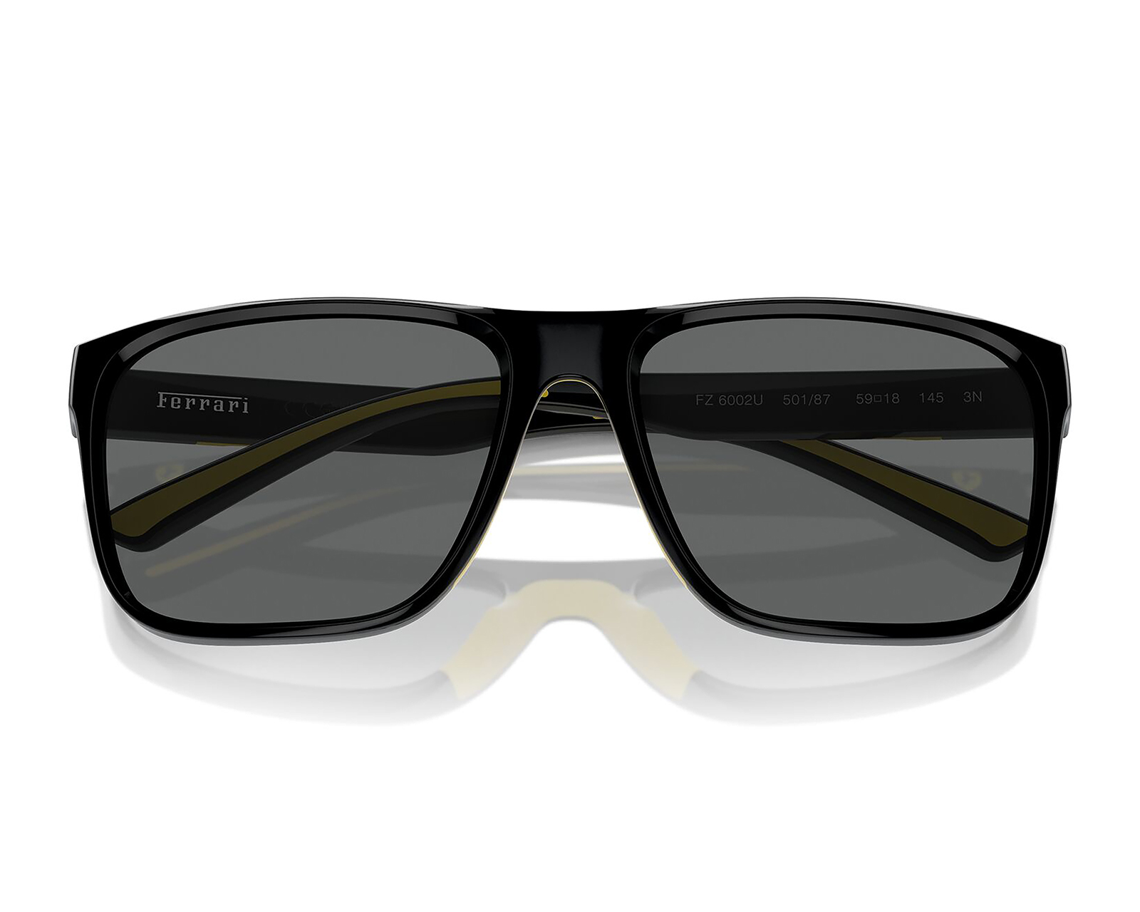 Foto 7 pulgar | Foto 6 | Lentes de Sol para Hombre Ferrari Cuadrados Negros