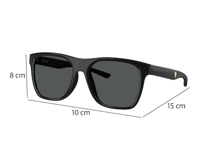 Foto 8 | Foto 8 | Lentes de Sol para Hombre Ferrari Wayfarer 0FZ6013D Negro