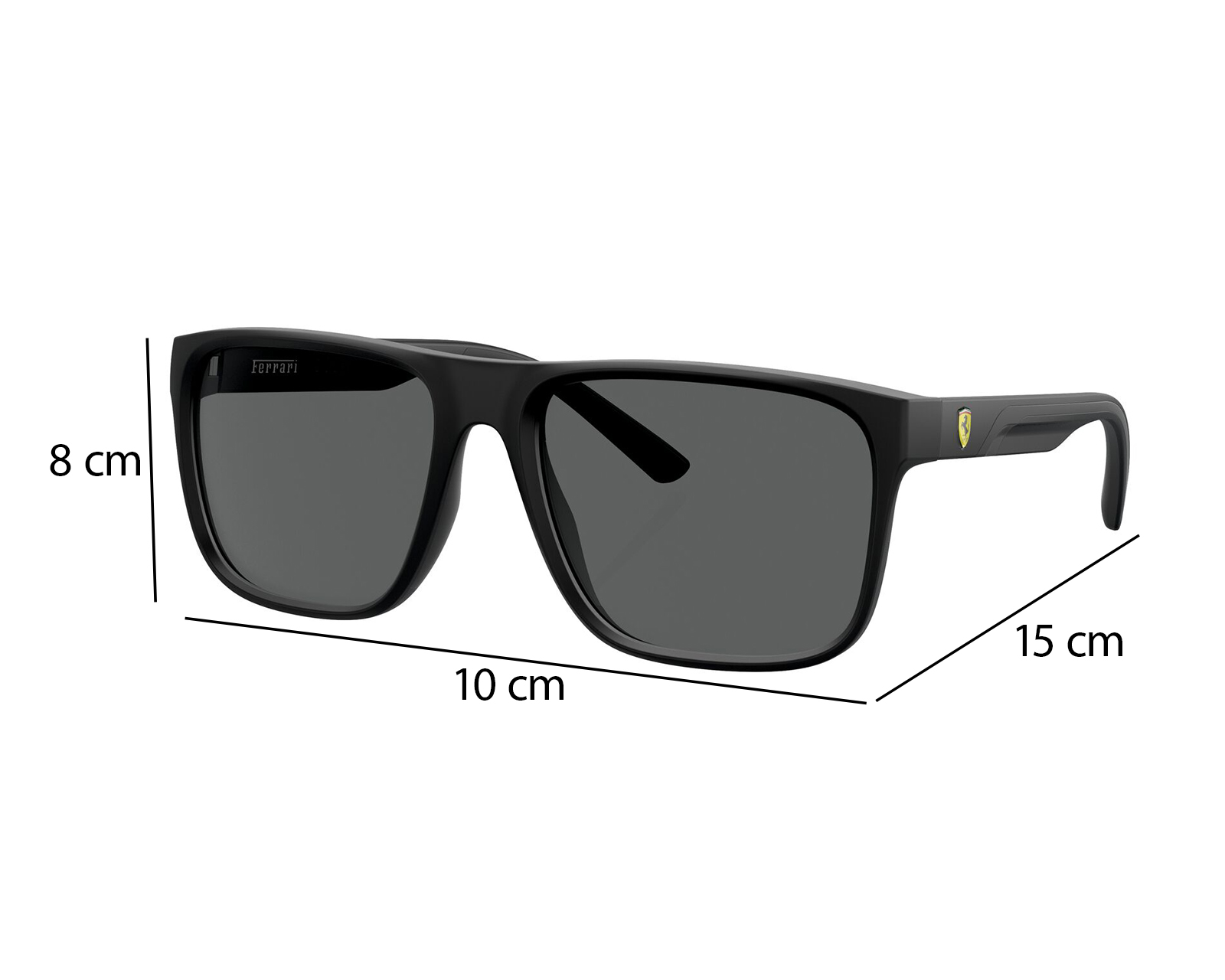 Foto 7 | Foto 7 | Lentes de Sol para Hombre Ferrari Cuadrado 0FZ6002U Negro