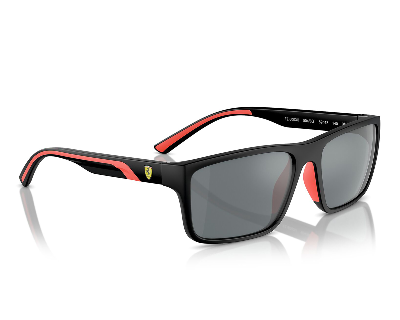 Foto 6 pulgar | Foto 5 | Lentes de Sol para Hombre Ferrari Cuadrados 0FZ6003U Negro