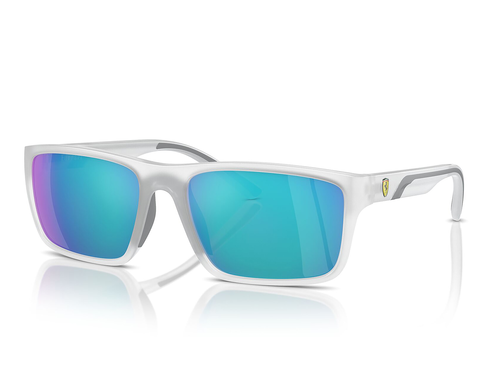 Foto 2 pulgar | Foto 1 | Lentes de Sol para Hombre Ferrari Cuadrado 0FZ6003U Blanco