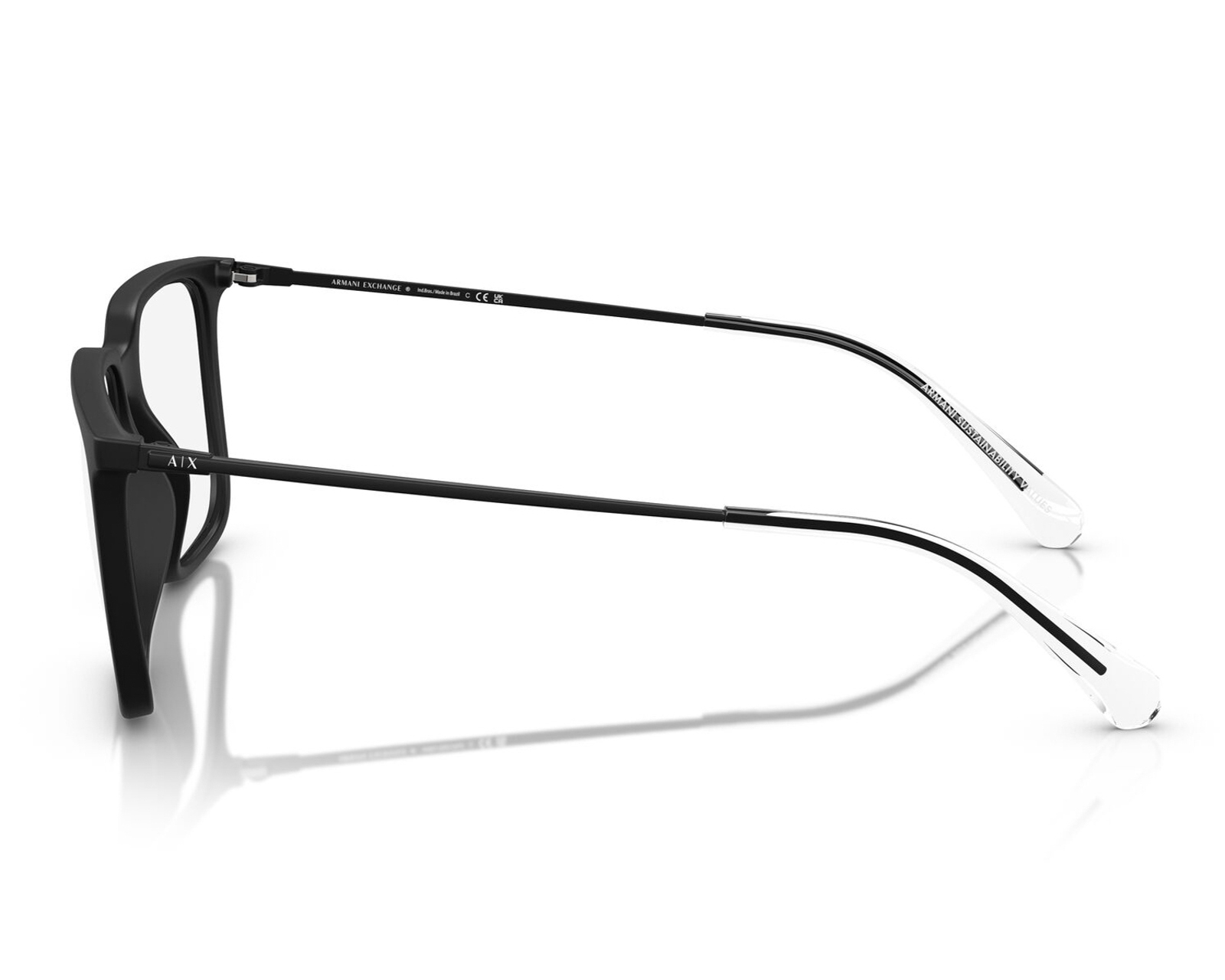 Foto 5 pulgar | Foto 4 | Armazón Oftálmico para Hombre Armani Exchange Rectangular Negro