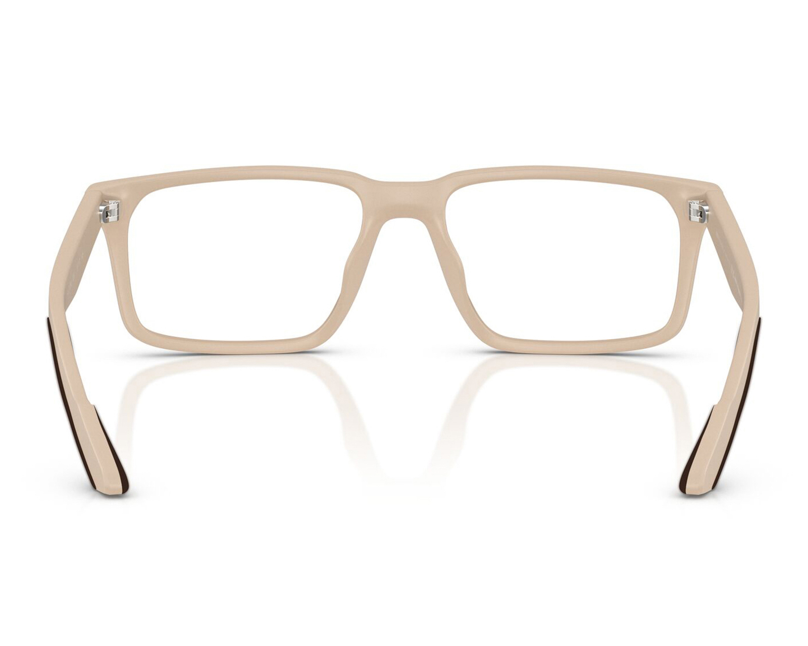 Foto 4 pulgar | Foto 3 | Armazón Oftálmico para Hombre Armani Exchange Rectangular Beige