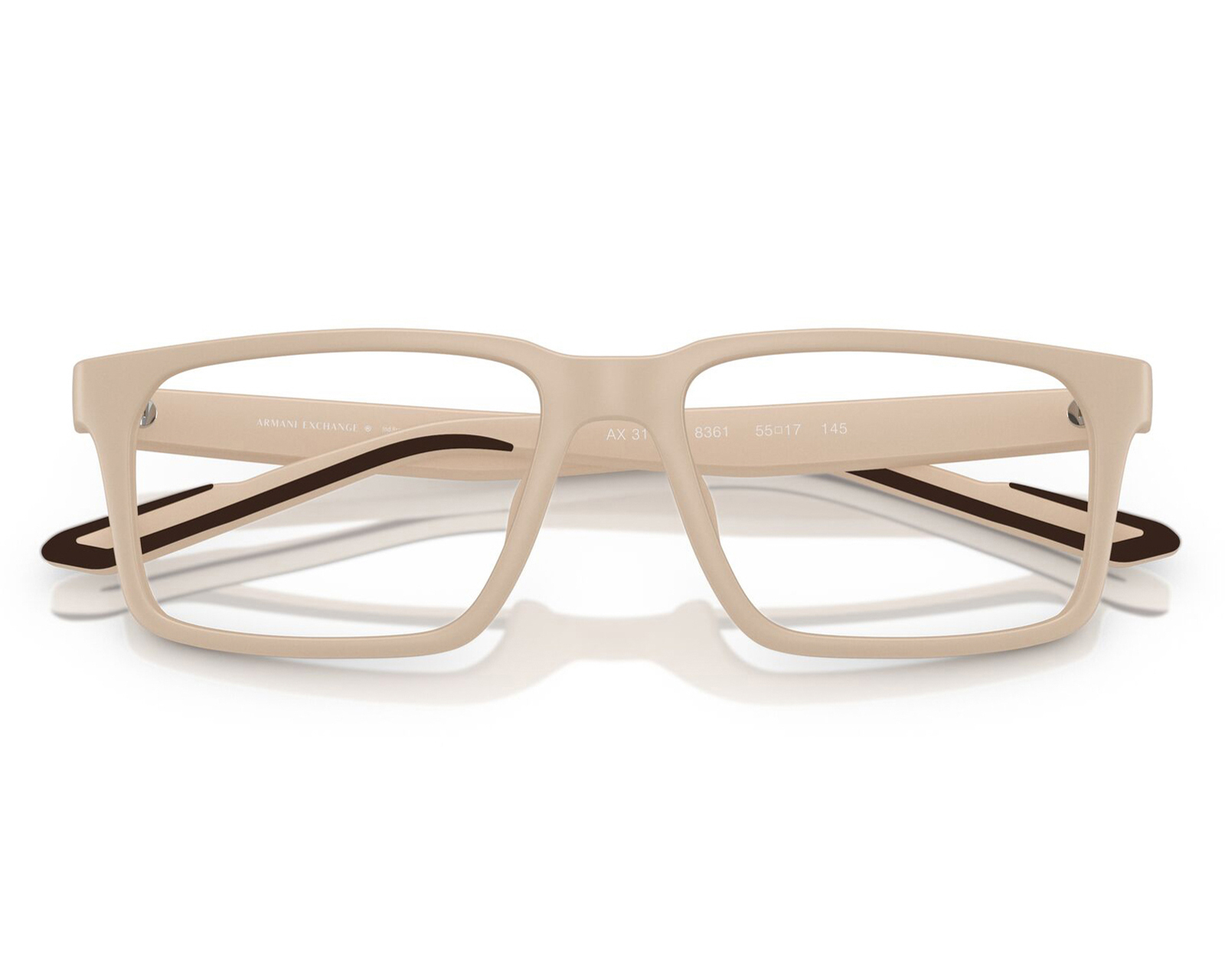 Foto 4 | Foto 4 | Armazón Oftálmico para Hombre Armani Exchange Rectangular Beige