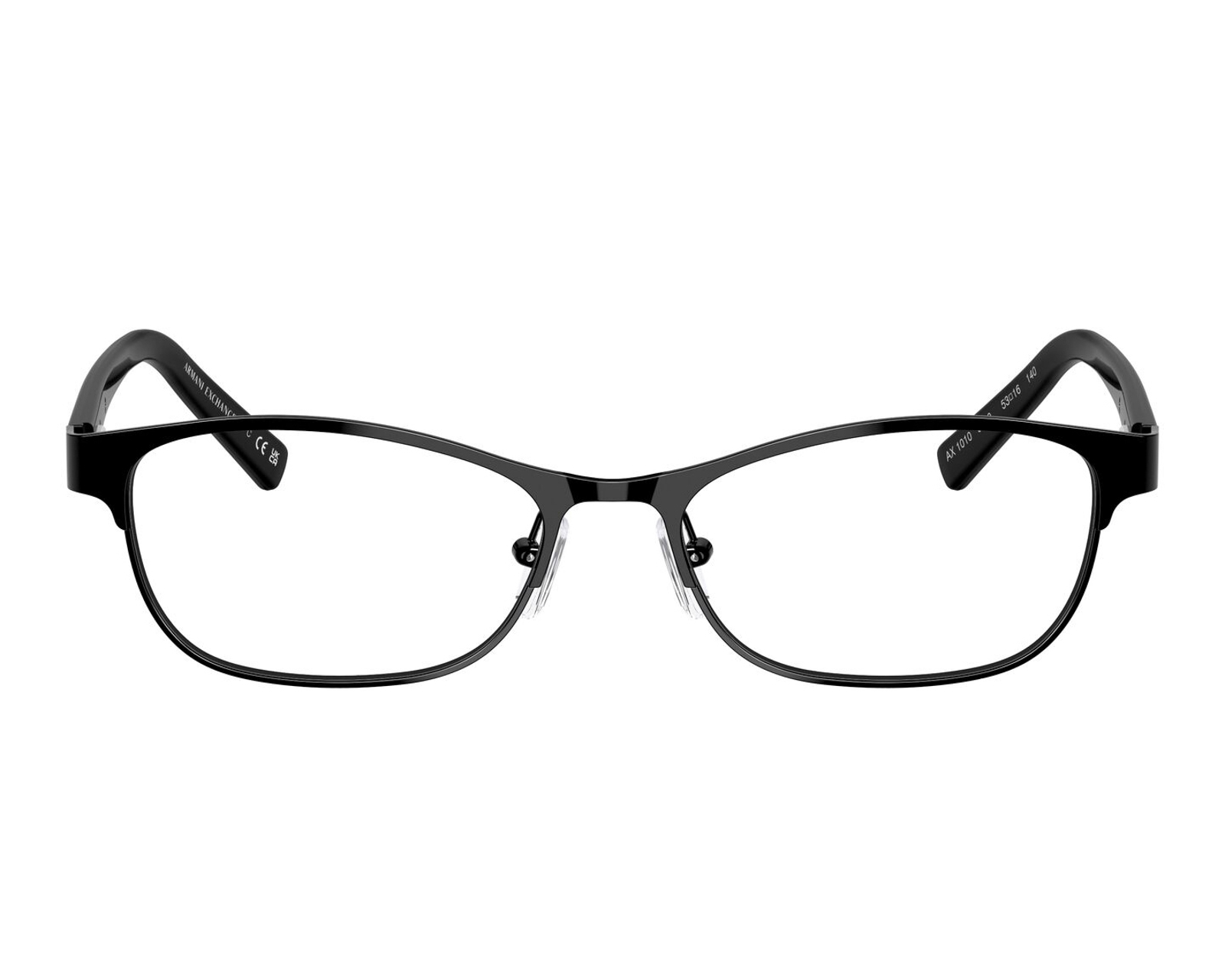 Foto 3 pulgar | Foto 2 | Armazón Oftálmico para Hombre Armani Exchange Ovalado Negro