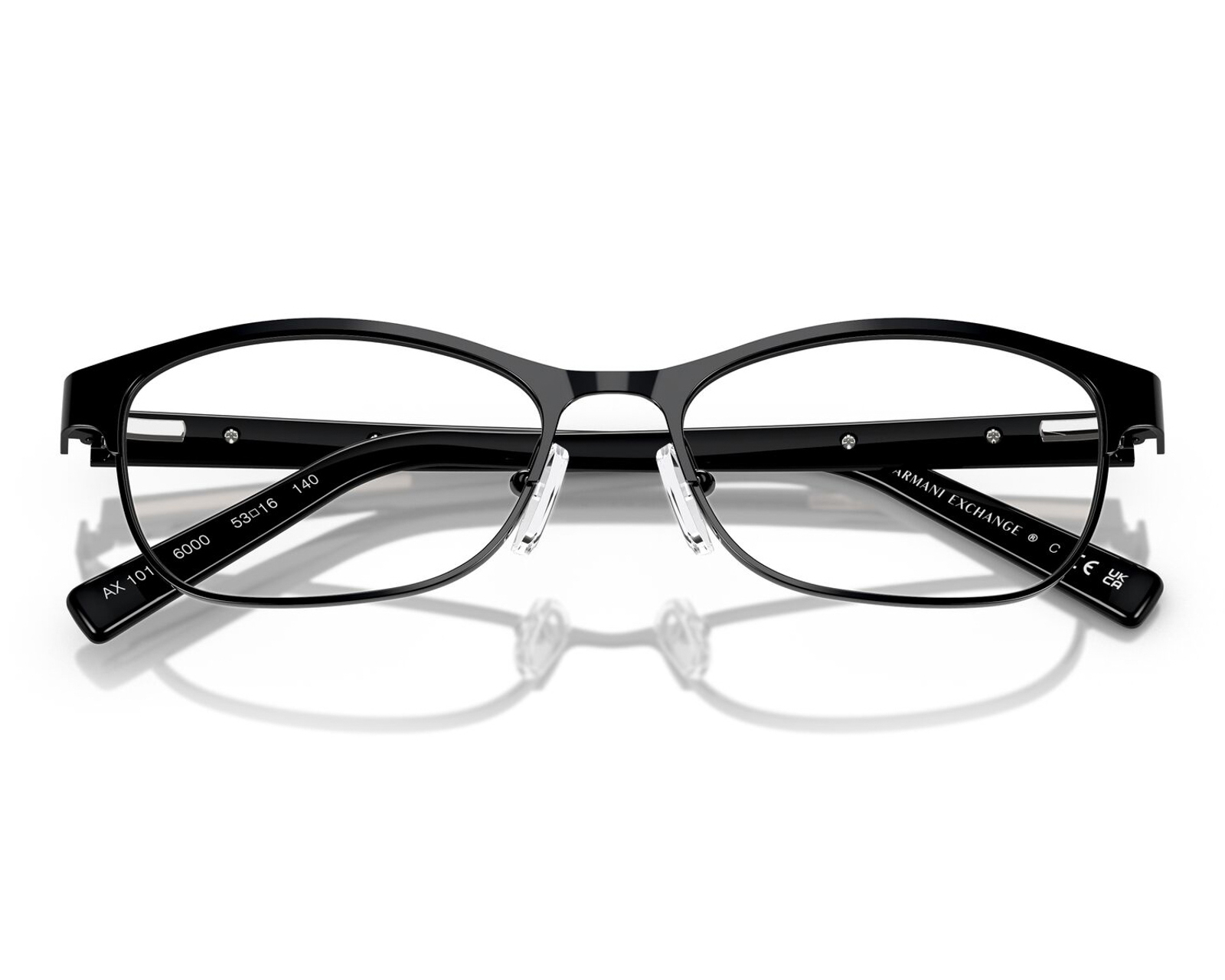 Foto 4 | Foto 4 | Armazón Oftálmico para Hombre Armani Exchange Ovalado Negro